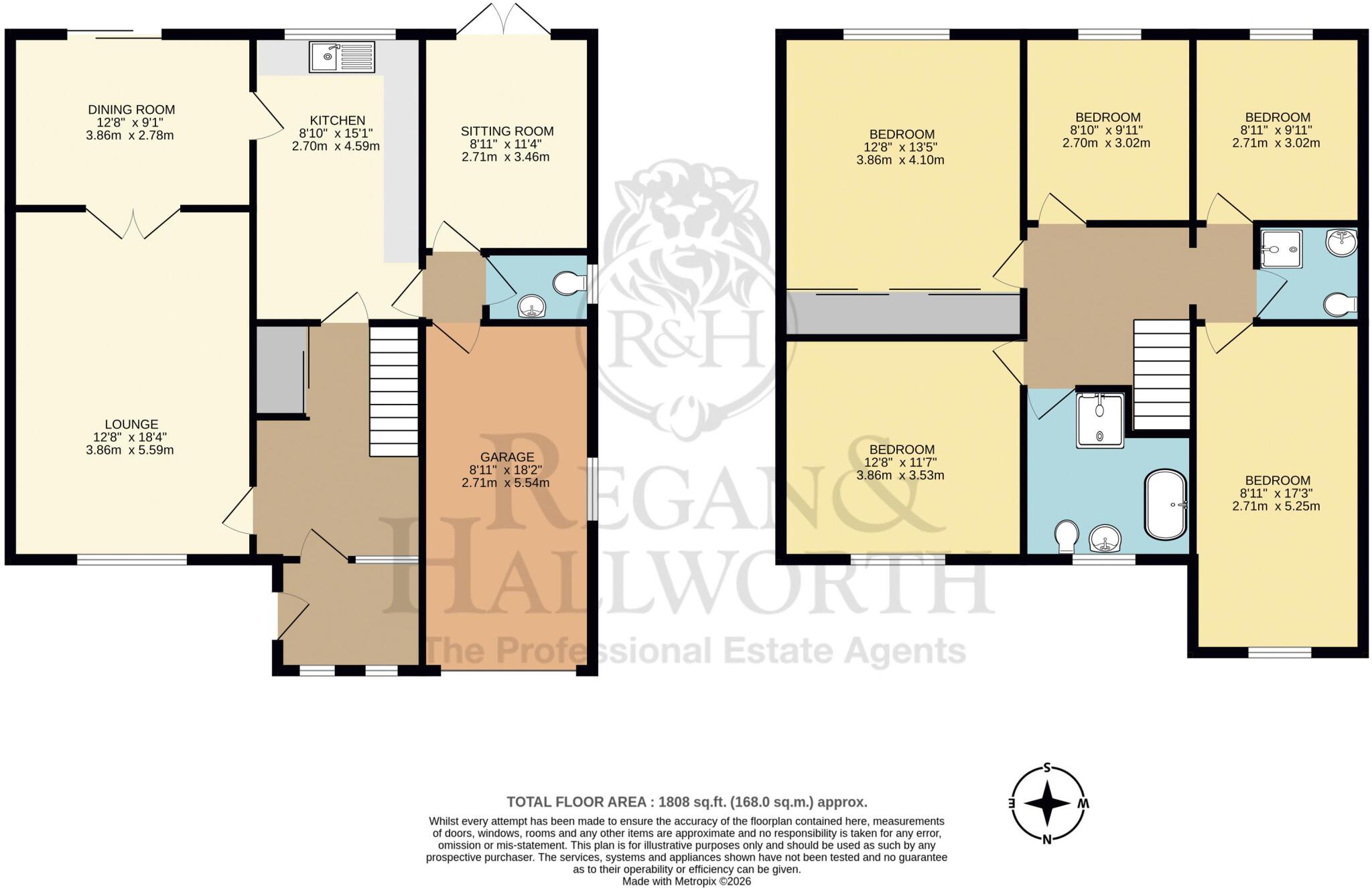 New Acres, Newburgh, WN8 7TU floorplan