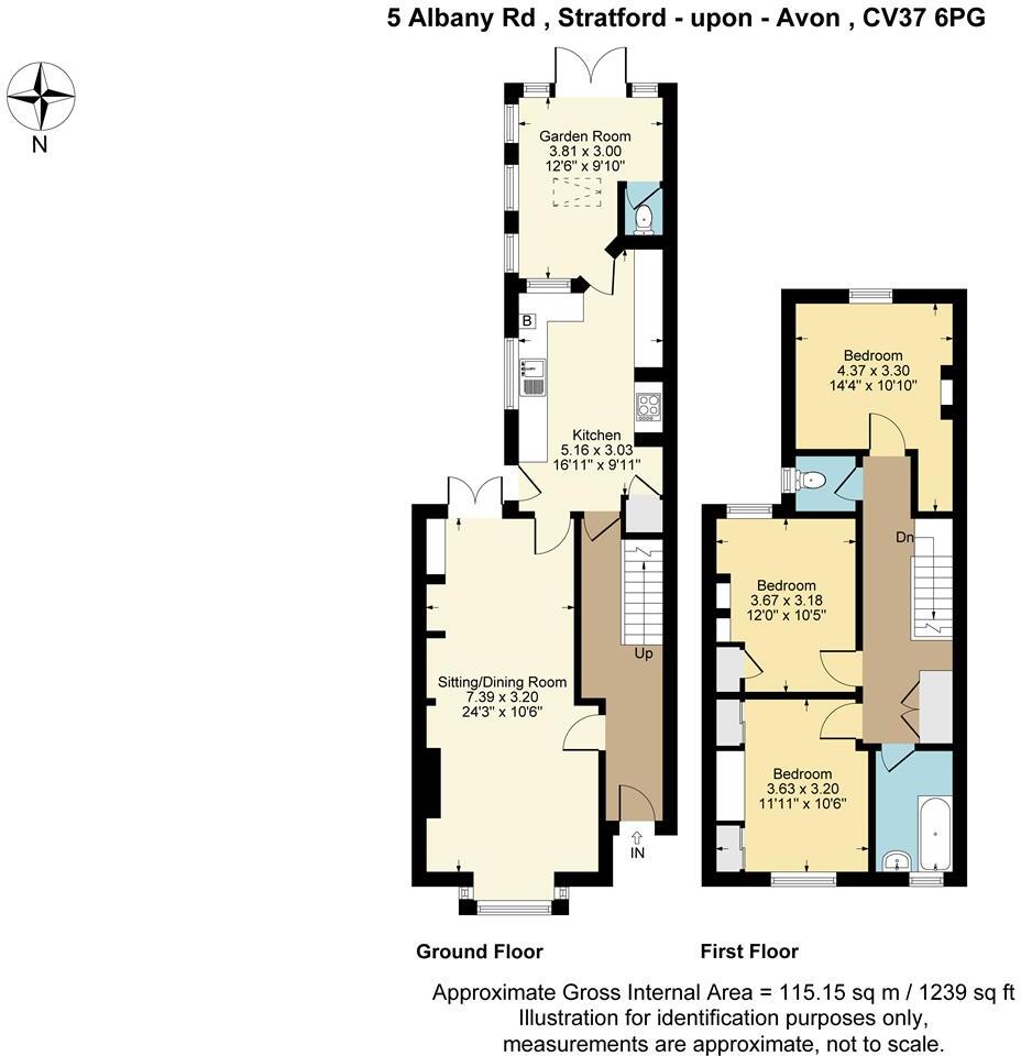 Albany Road, Stratford-upon-Avon floorplan