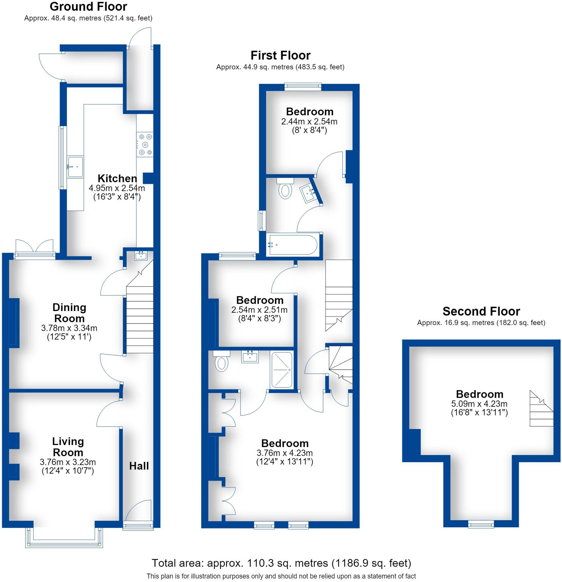 Victoria Street, Warwick, CV34 floorplan