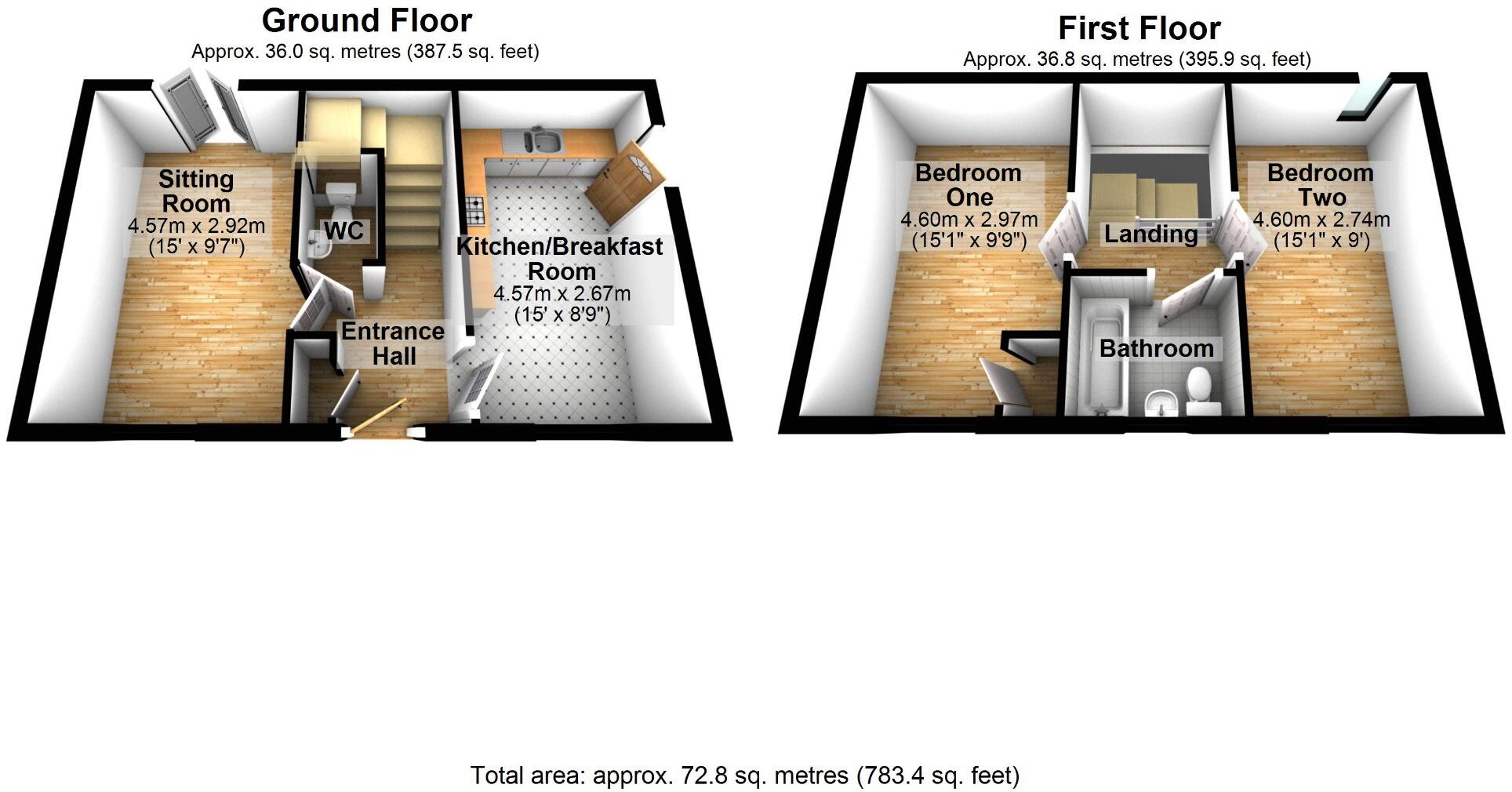 Alexander Way, Shrivenham floorplan