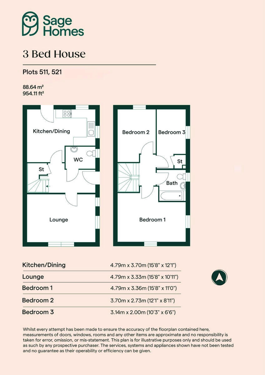 Hart Grove, Bingham floorplan