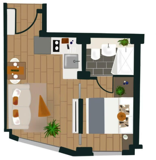 Altura 50 Building, College Road, Croydon floorplan