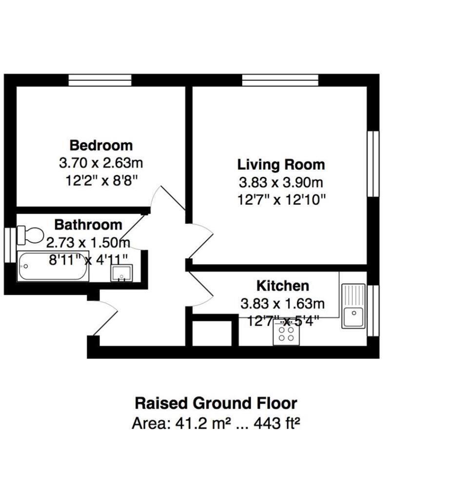 Upper Lewes Road, Brighton floorplan