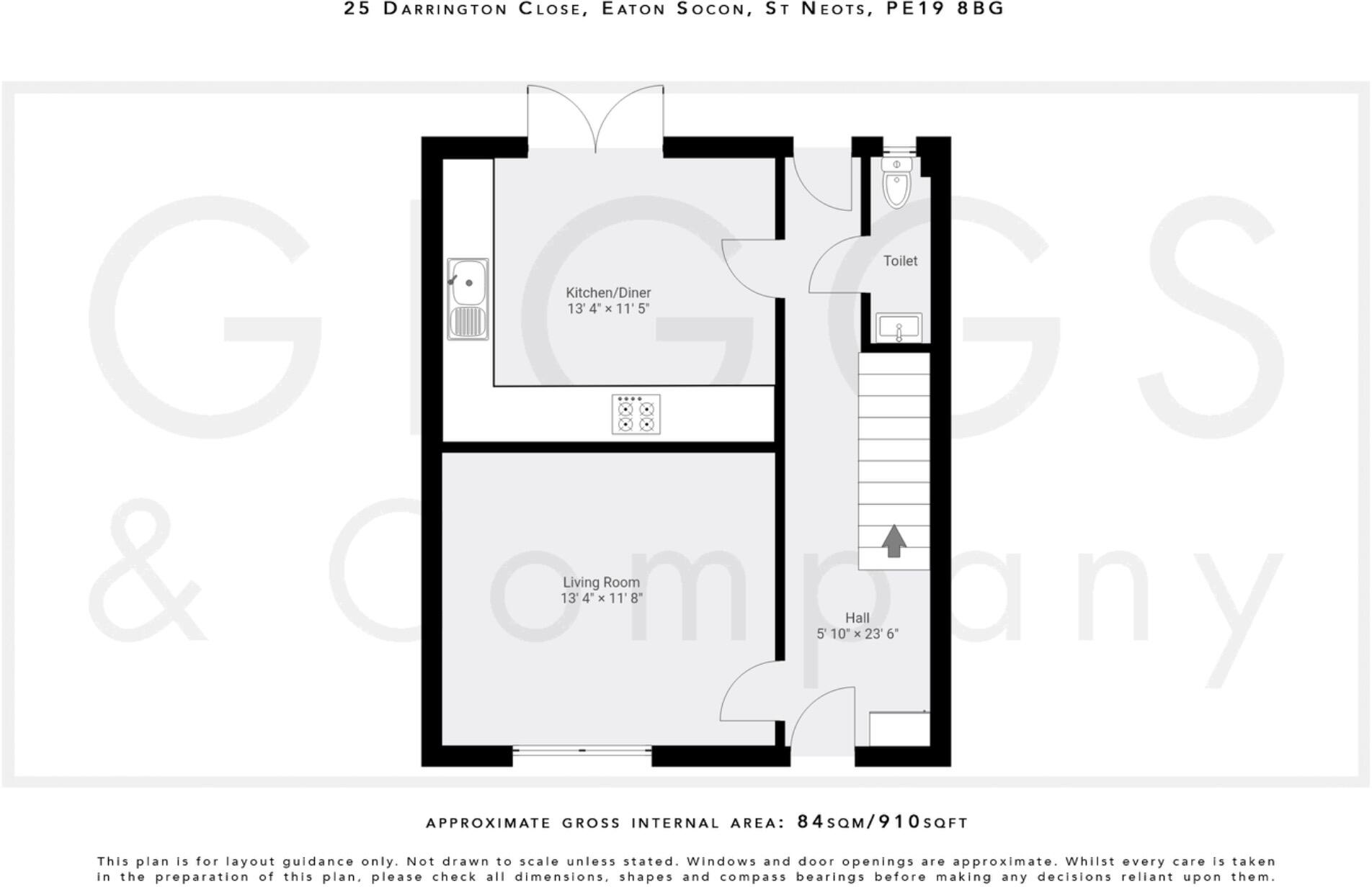 Eaton Socon, St. Neots, Cambridgeshire, PE19 floorplan