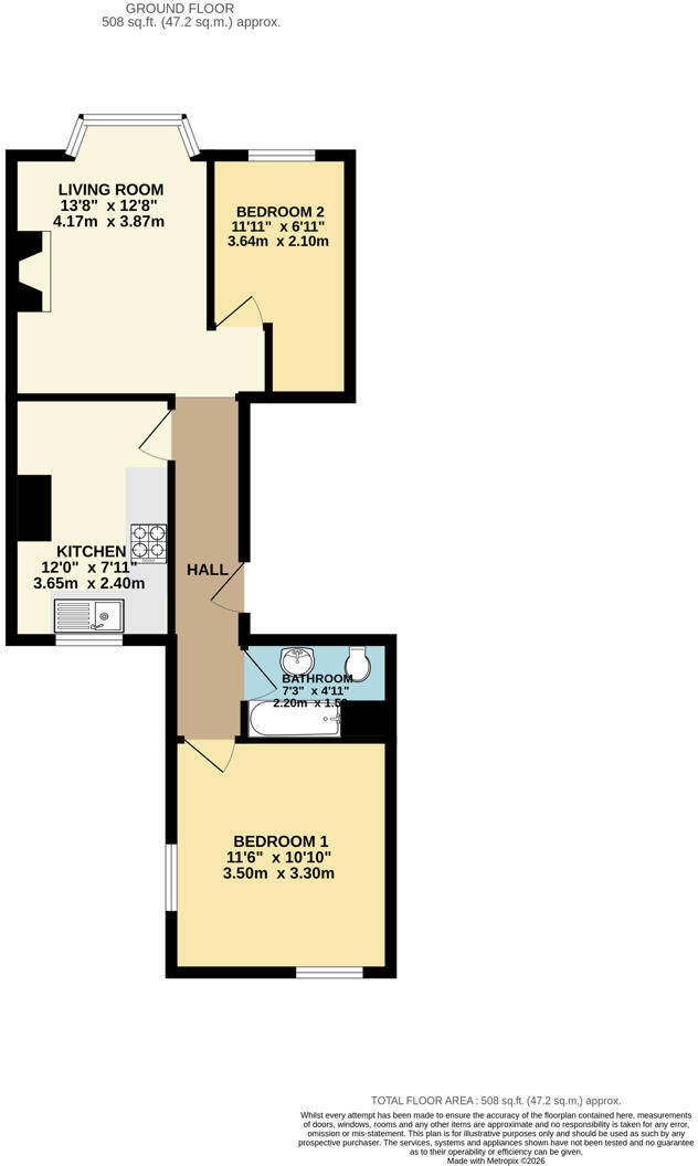 Sea Street, Herne Bay floorplan