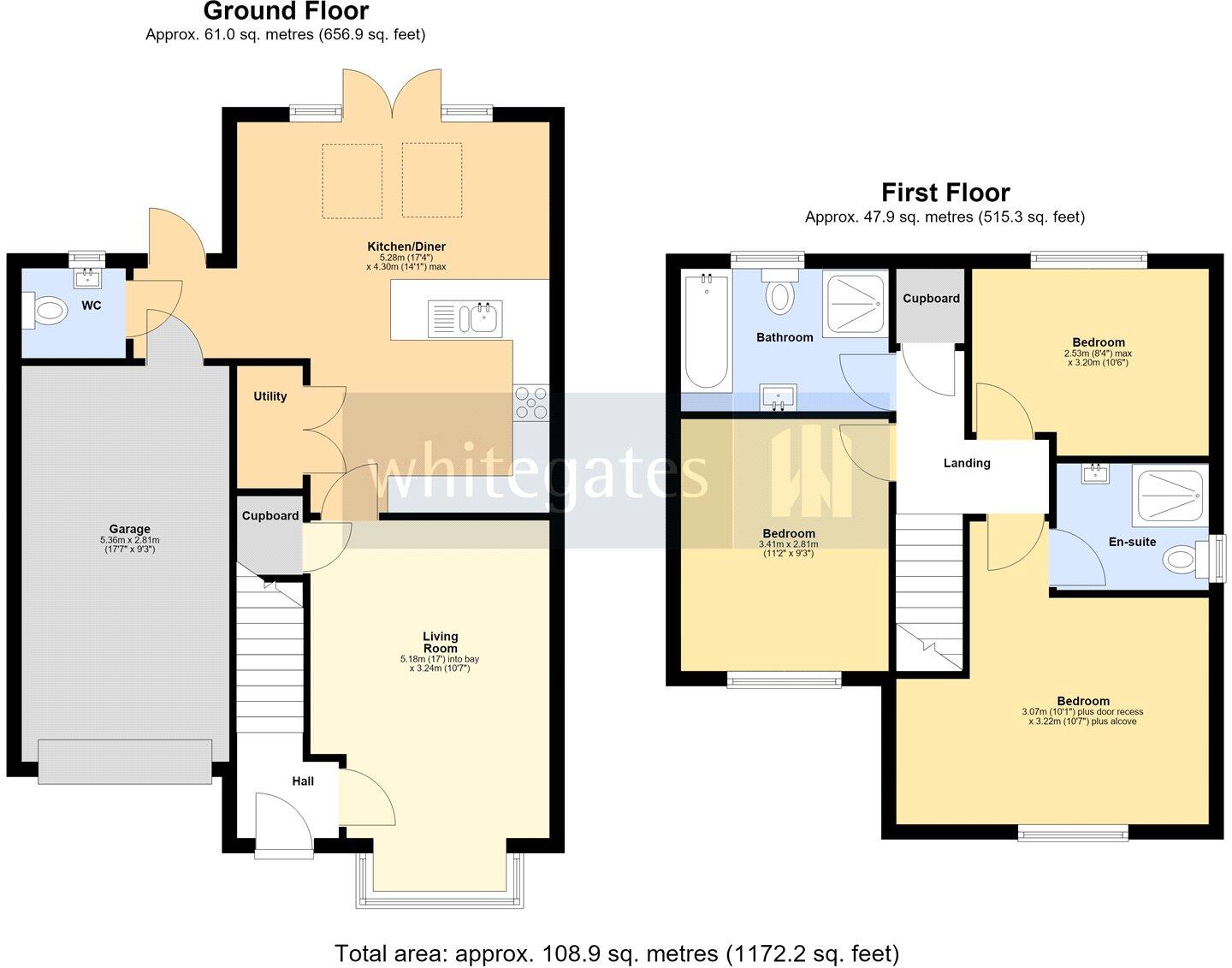 Halebank Avenue, Huyton, Liverpool, Merseyside, L36 floorplan