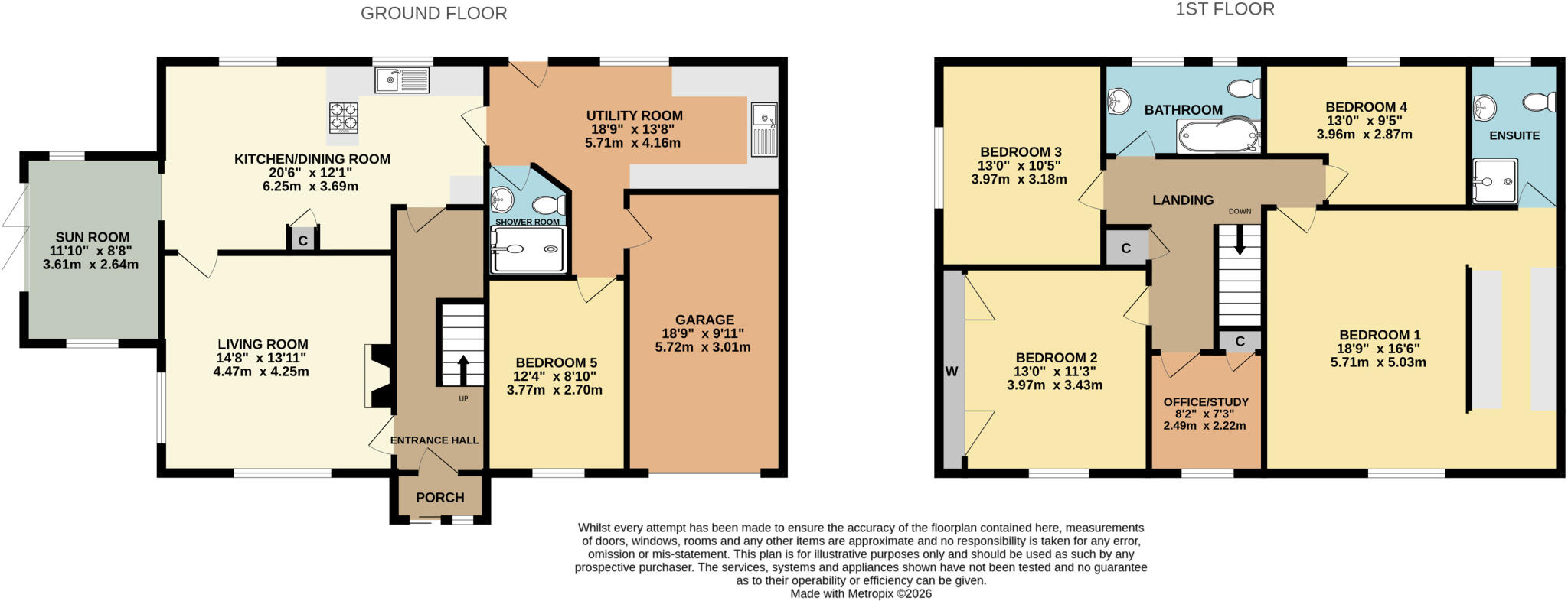 Acland Road, Landkey, Barnstaple, Devon, EX32 floorplan