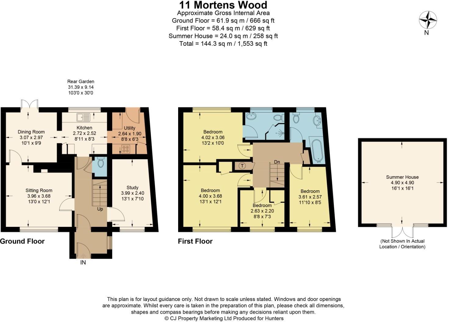 Mortens Wood, Amersham, Buckinghamshire, HP7 9EQ floorplan