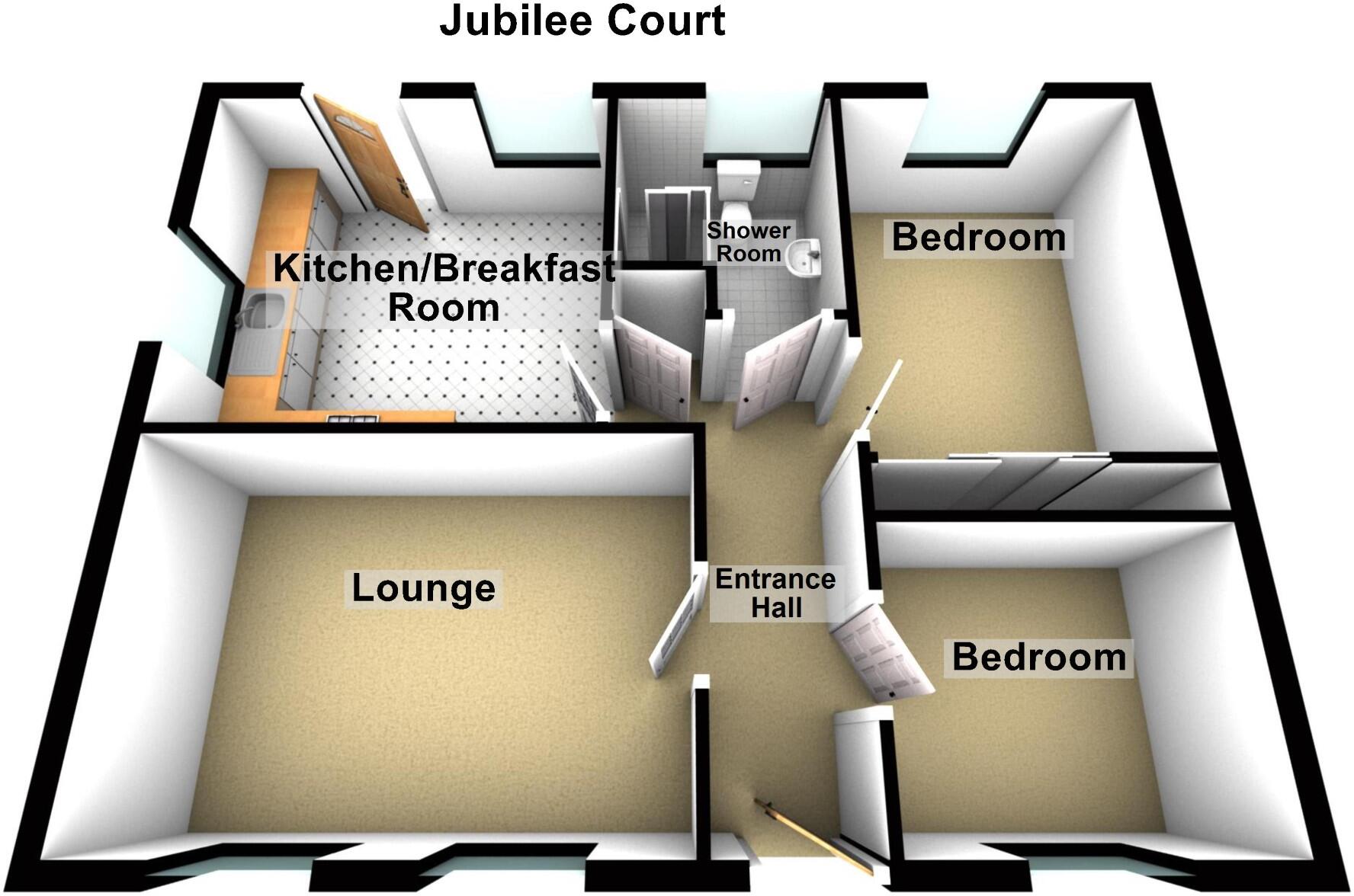 Jubilee Court, March, Cambridgeshire, PE15 floorplan