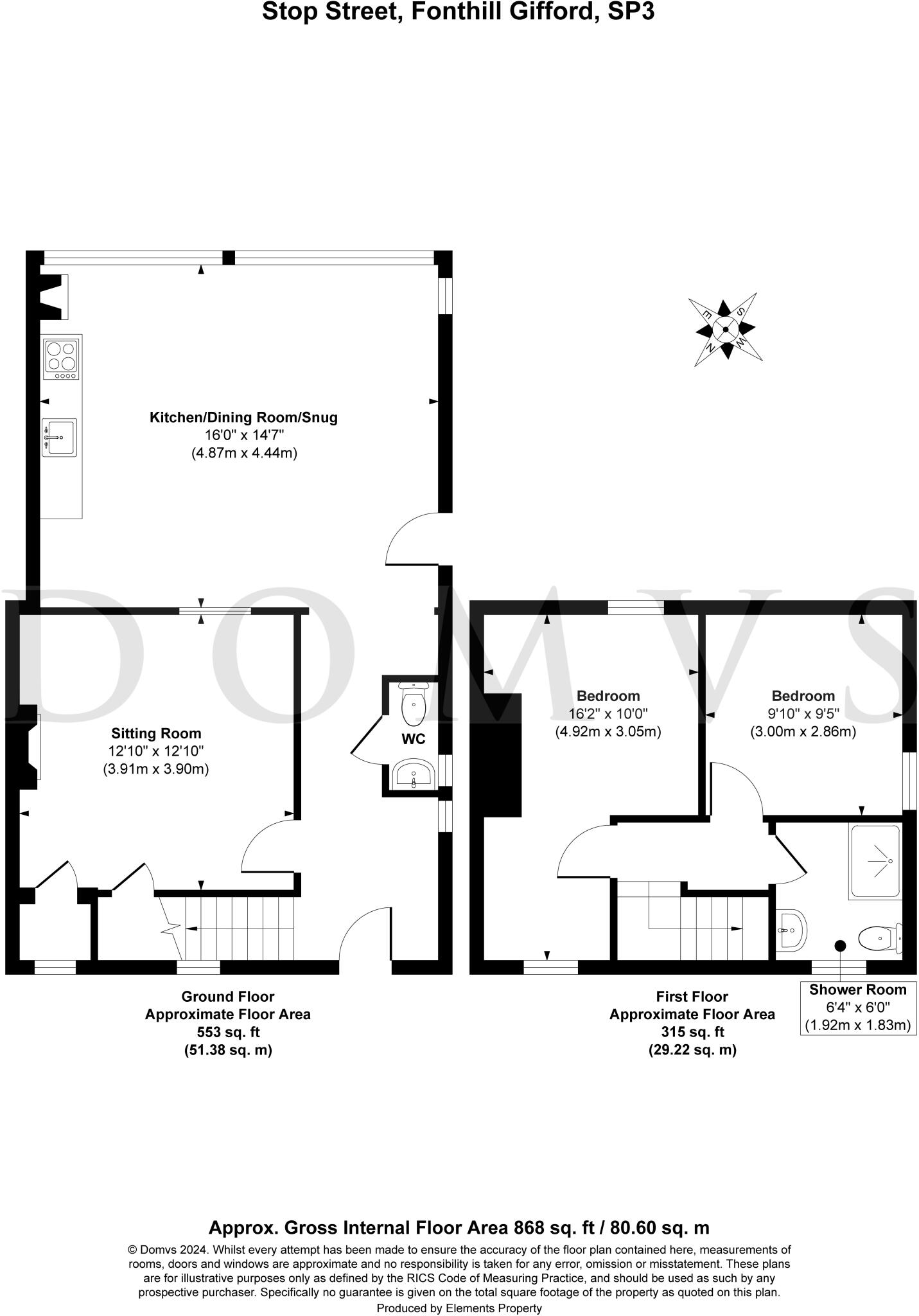 Fonthill Gifford, Salisbury, Wiltshire floorplan