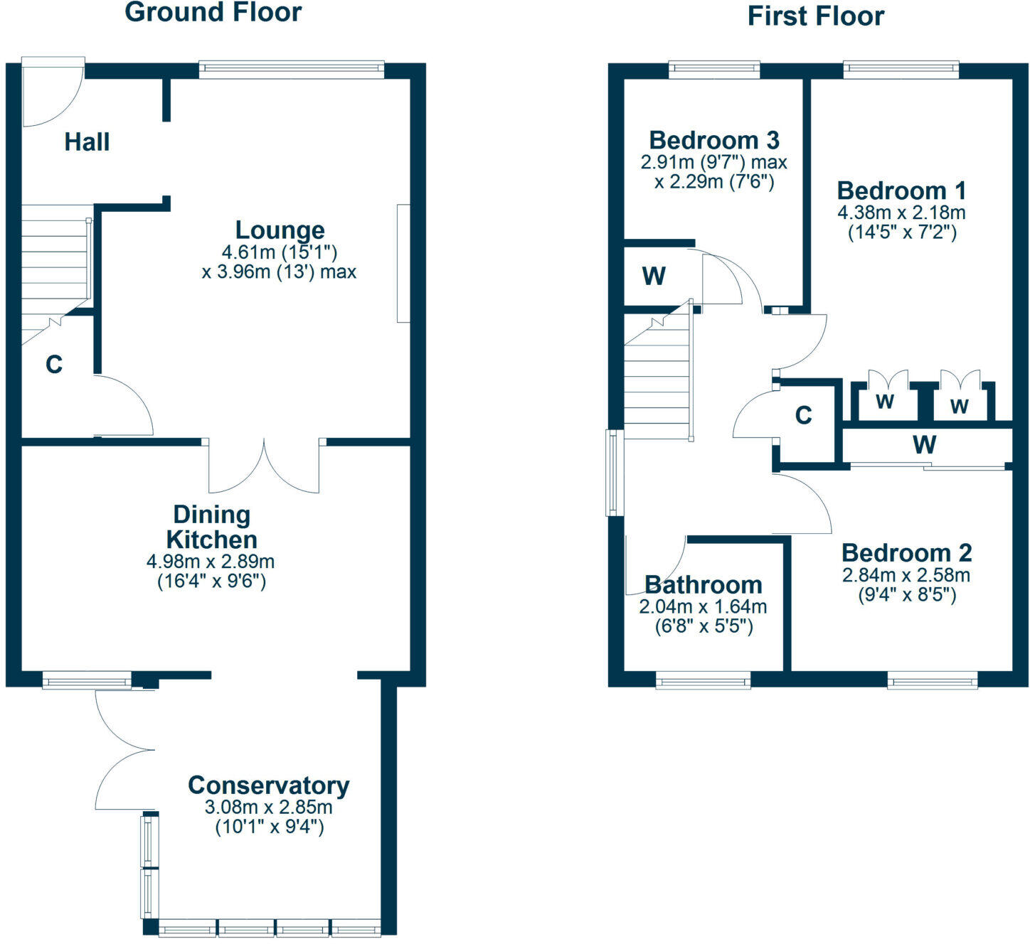 42 Calvinston Road, Prestwick, KA9 2EL floorplan