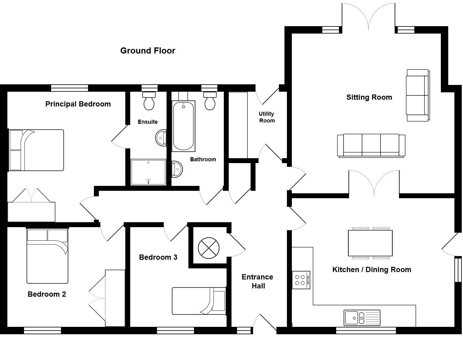 Pye Close, Millstone Place, Newton Flotman, Norwich floorplan