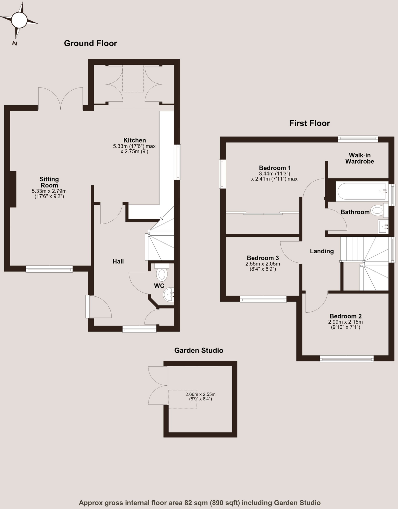 Nursery Road, Bishop's Stortford, CM23 floorplan