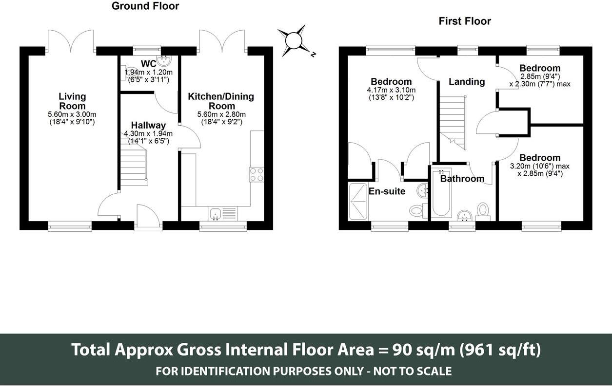 Sycamore Close, Kings Cliffe, Peterborough, Northamptonshire, PE8 floorplan