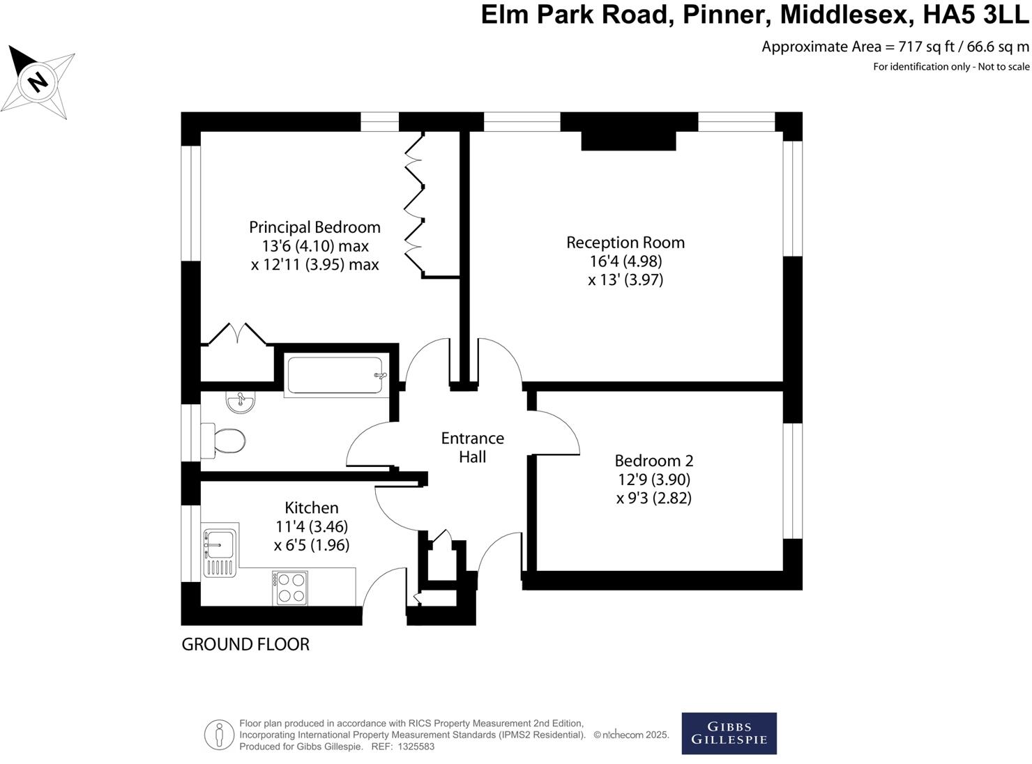 Elm Park Road, Pinner, Middlesex floorplan