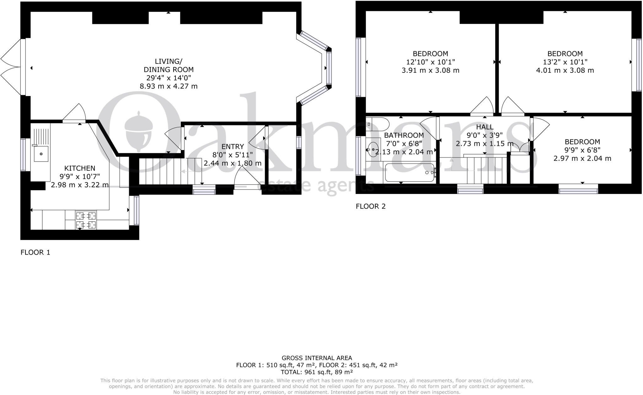 Borrowdale Road, Birmingham, B31 floorplan