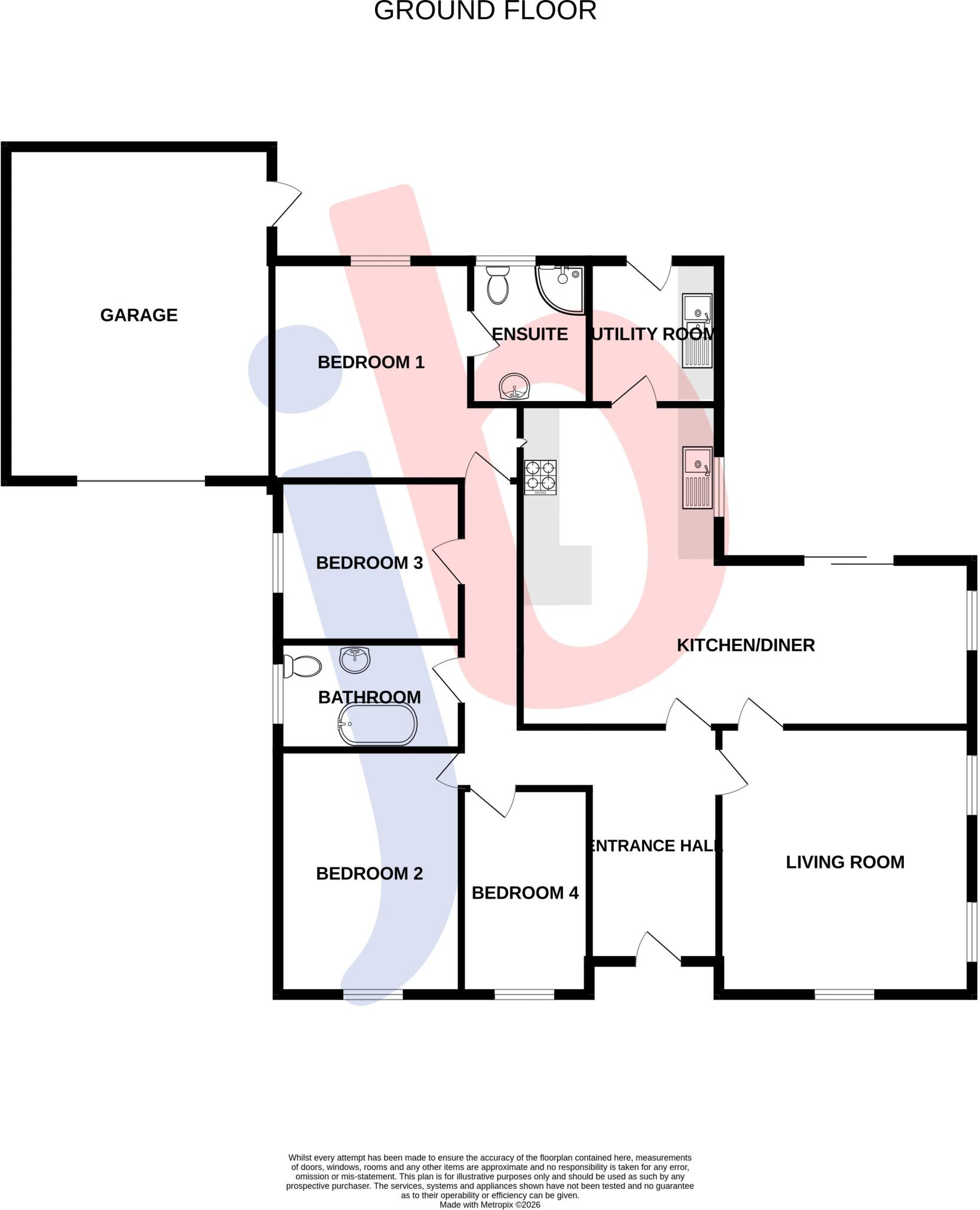 Lime Tree Close, Collingham floorplan