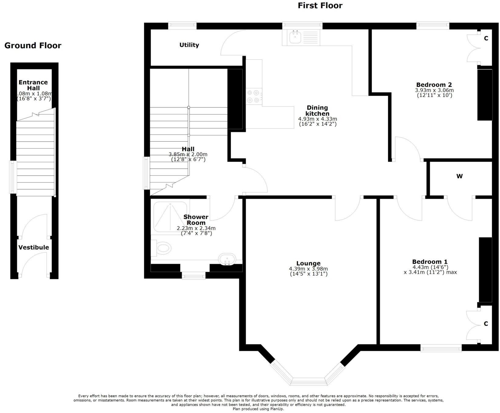 95 Kings Road, Beith, KA15 2BN floorplan