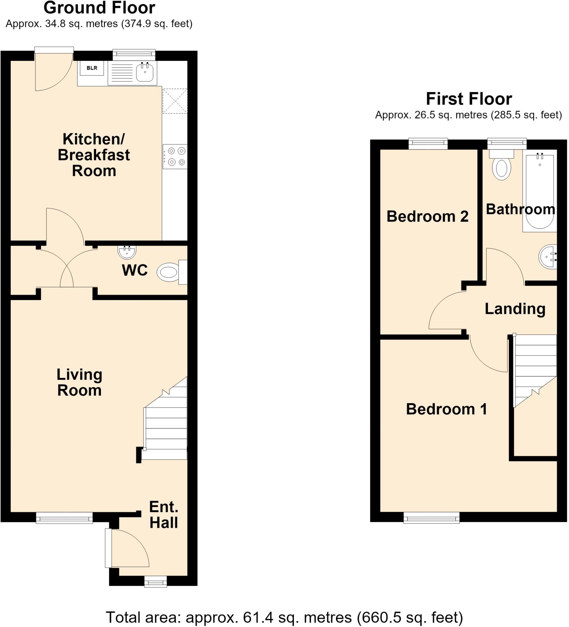 Church Street, Southwick floorplan