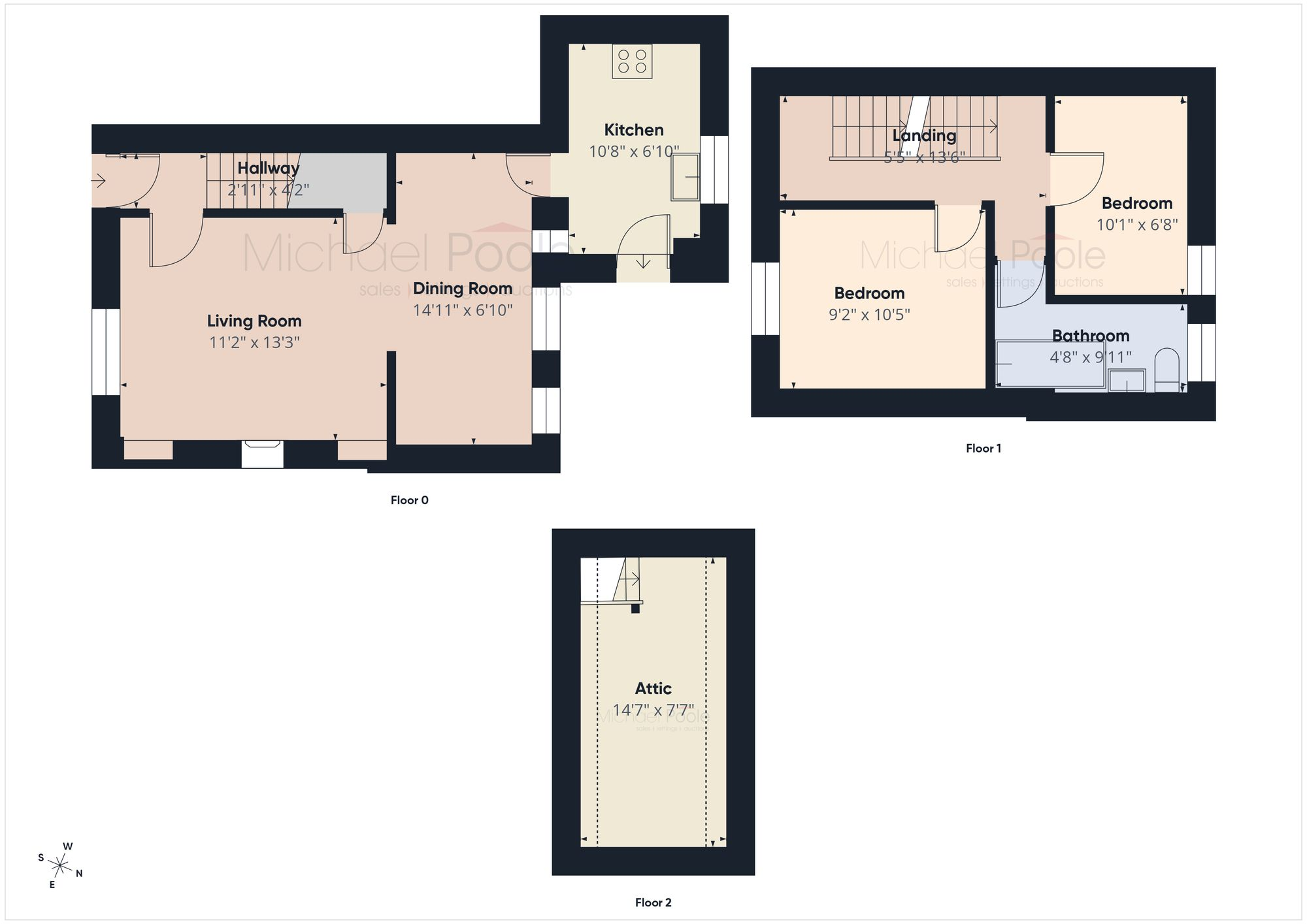 Primrose Hill, Castleton, YO21 floorplan
