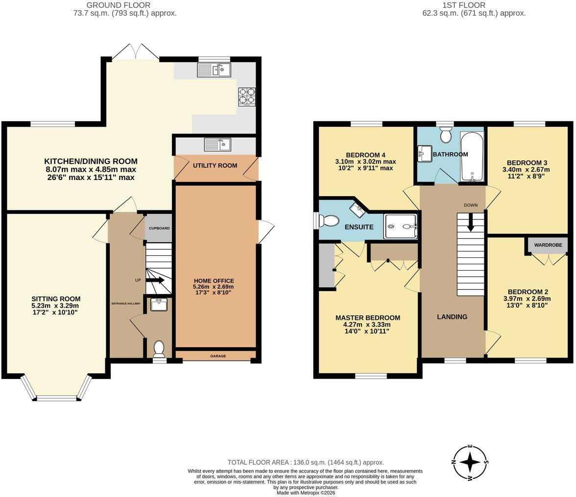 Parsons Piece, Banbury, OX16 floorplan