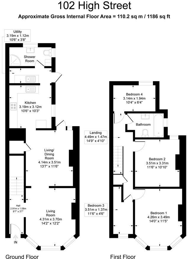 High Street, Shoeburyness, Southend-On-Sea floorplan