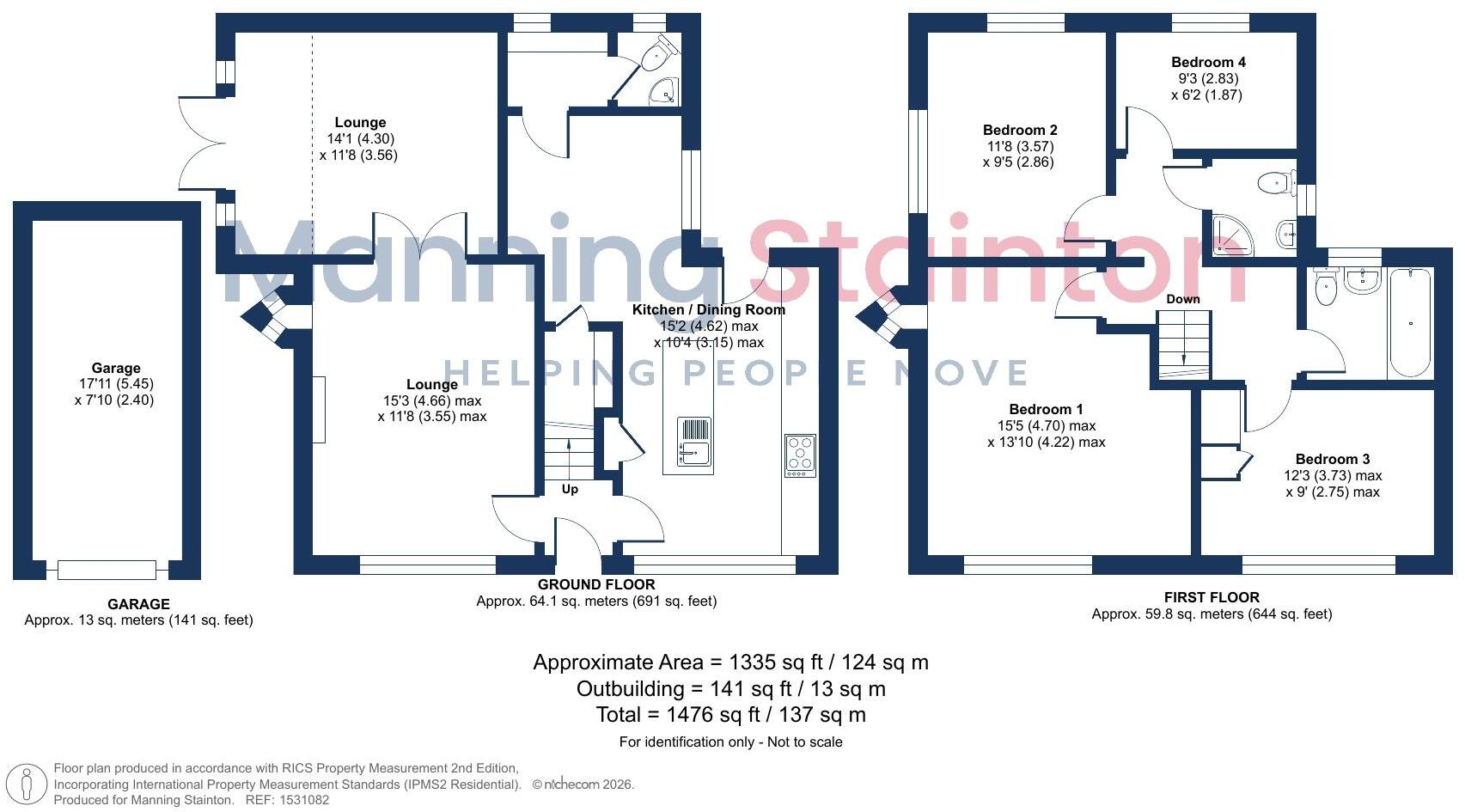 Stone Brig Green, Rothwell, Leeds, West Yorkshire floorplan