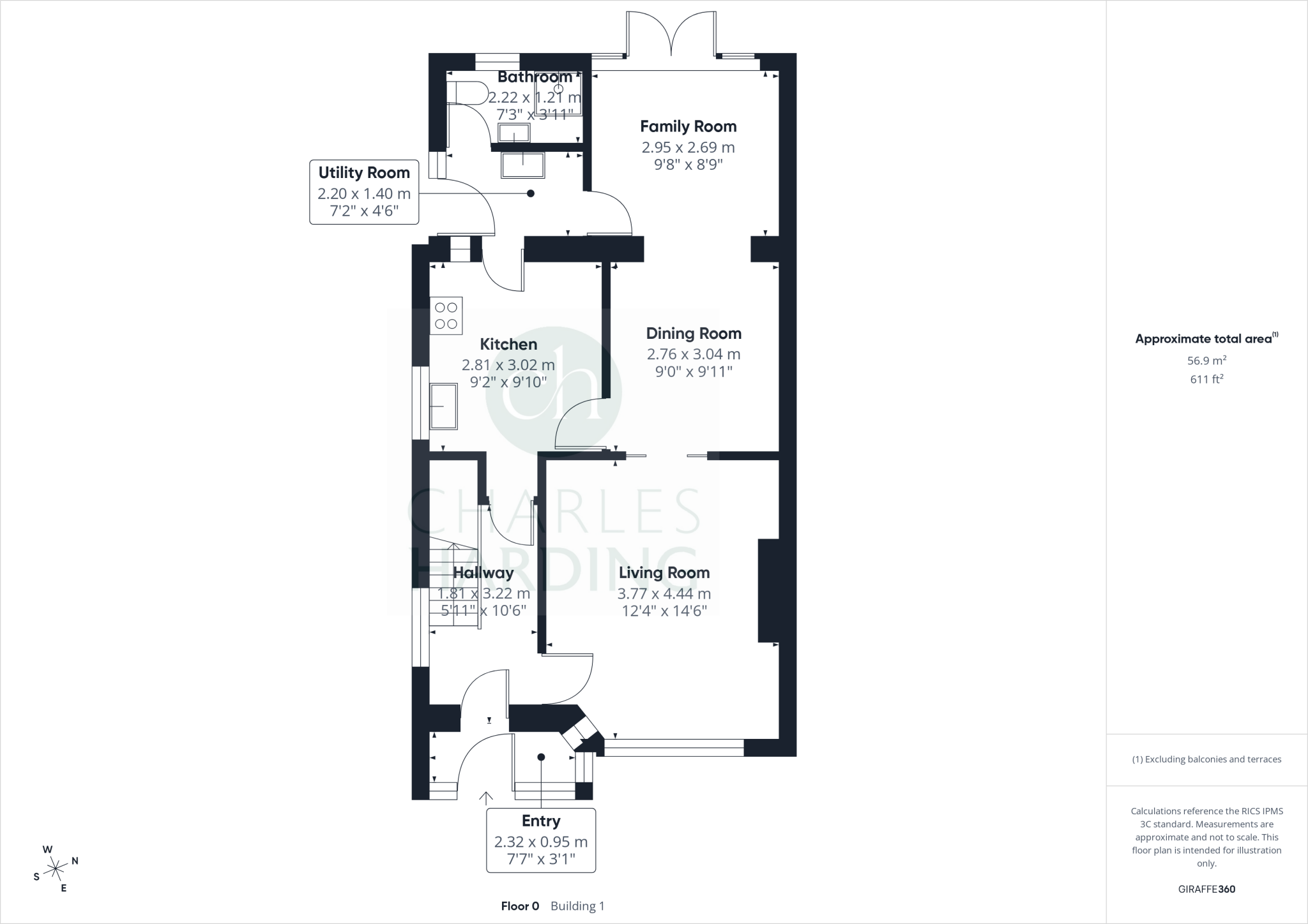 Lynwood Grove, Swindon, Wiltshire, SN2 floorplan