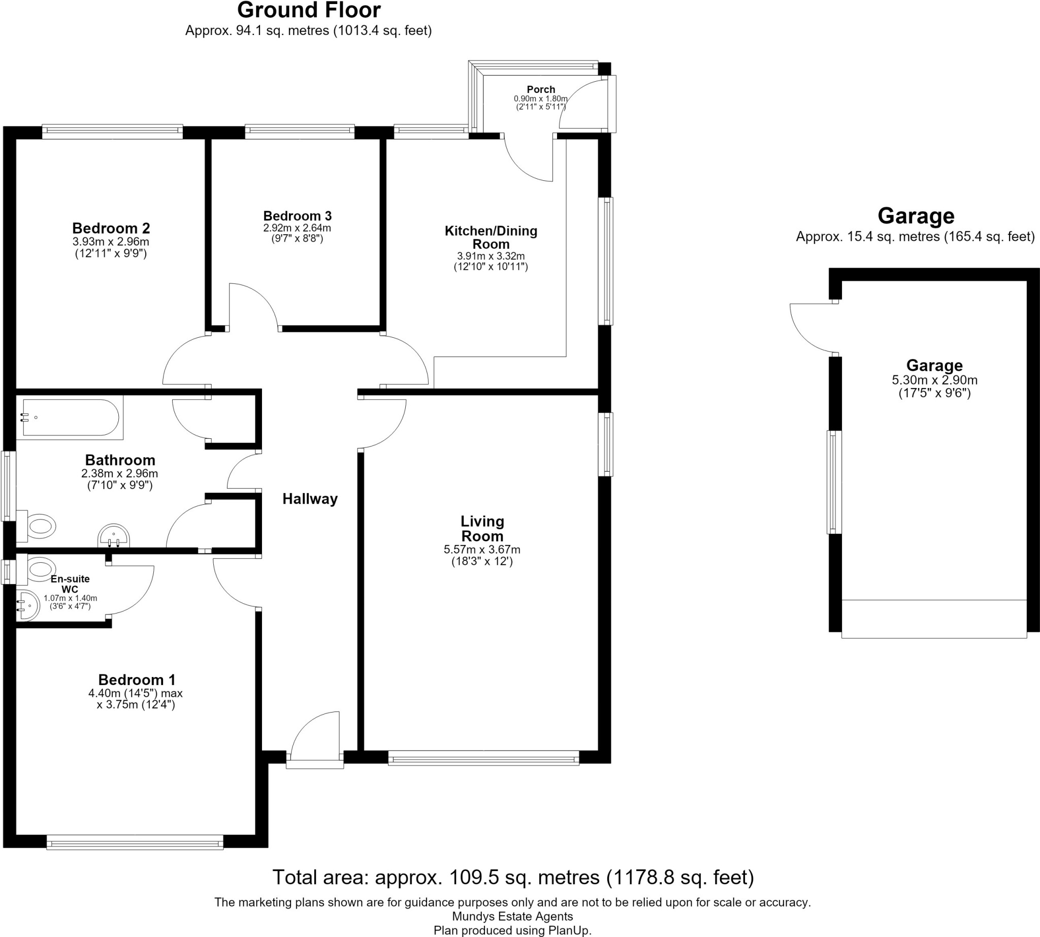 Navigation Lane, Caistor floorplan