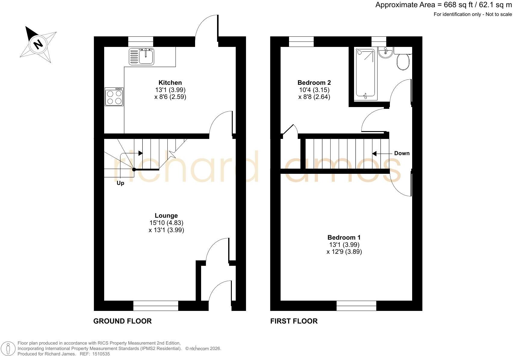 Dunsford Close, Kingshill, Swindon, SN1 floorplan