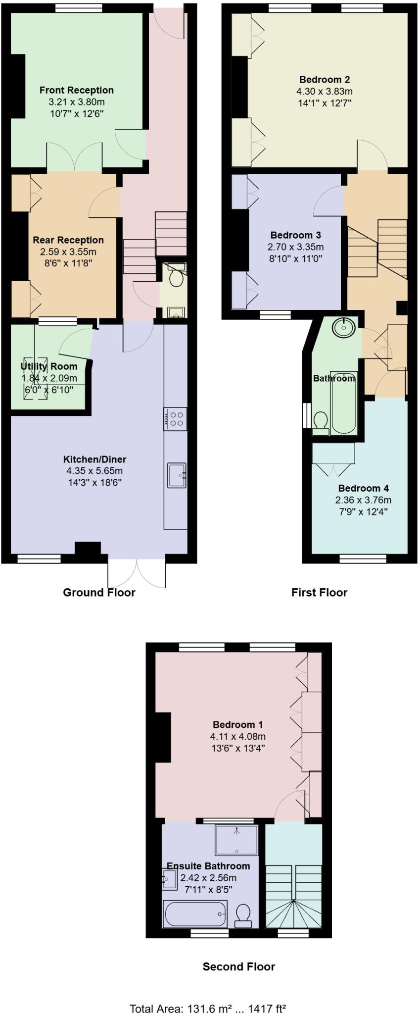 Spencer Rise, Dartmouth Park, London floorplan