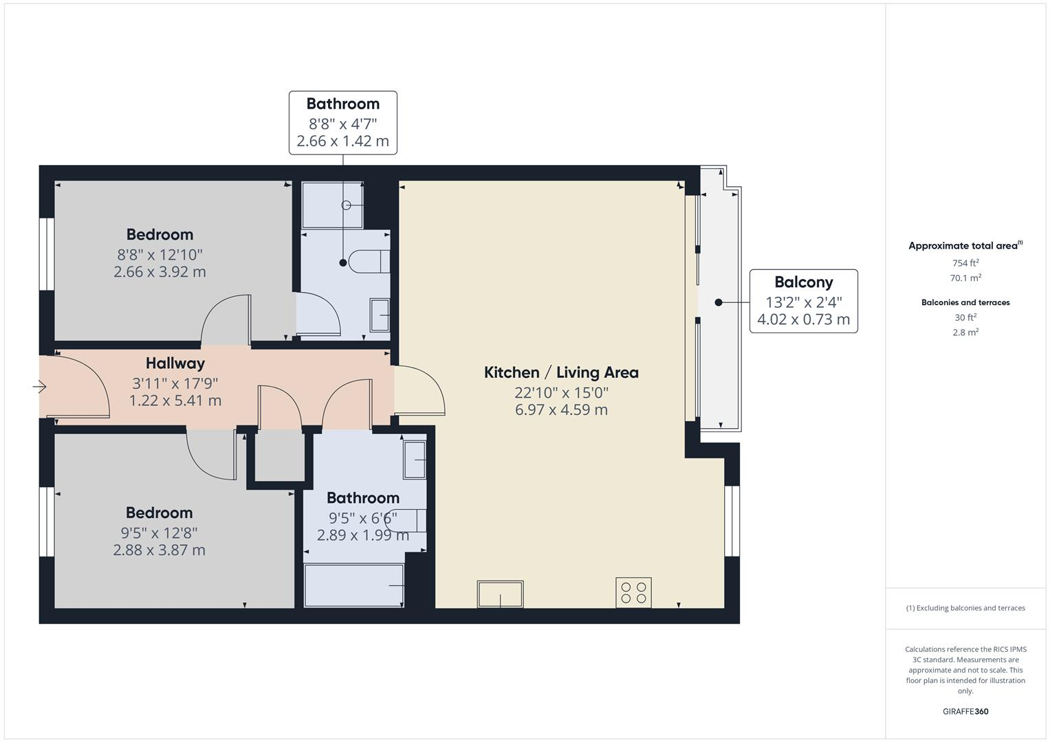 Central Gardens, Liverpool floorplan