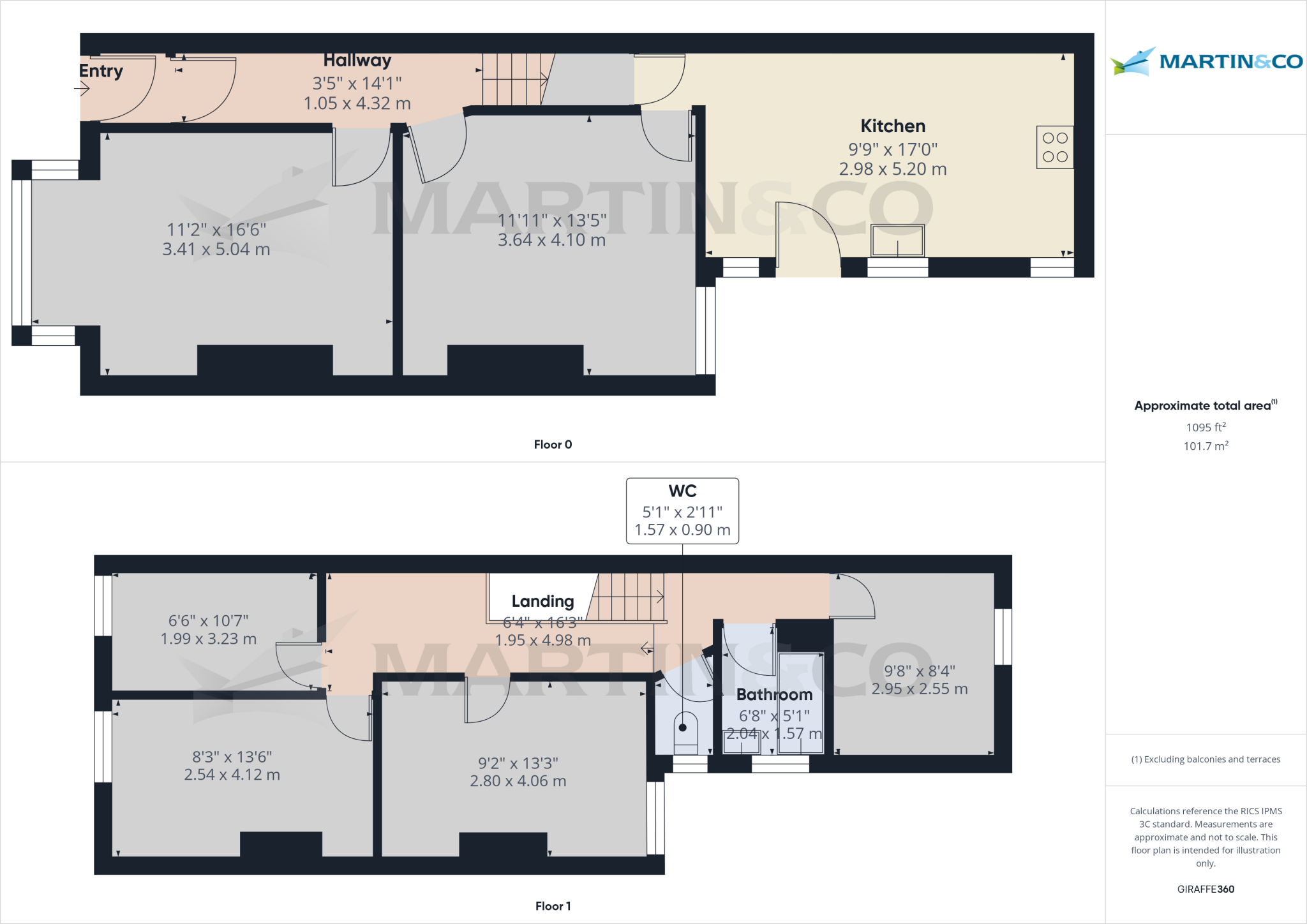 Westmorland Avenue, Blackpool floorplan