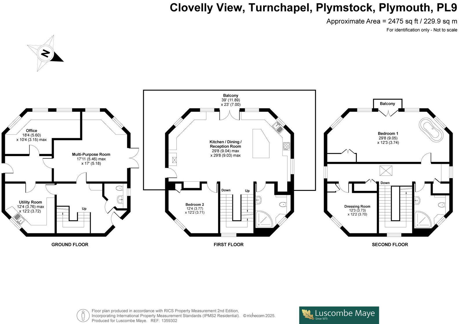 Turnchapel, Plymstock, Plymouth floorplan