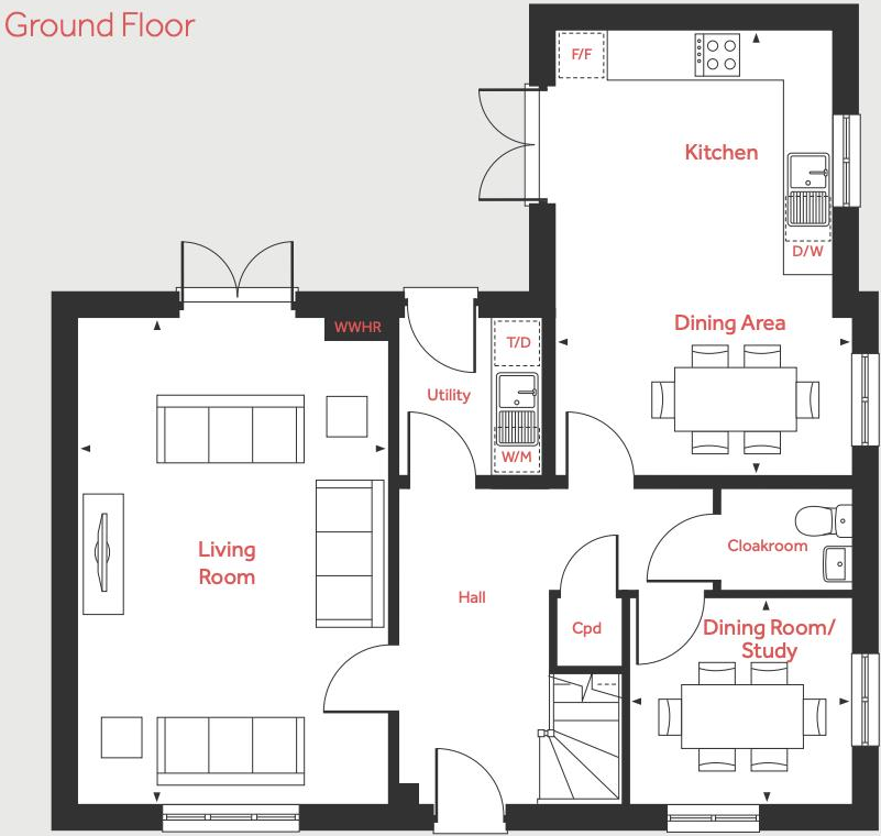 Buttercup View, Thurston floorplan