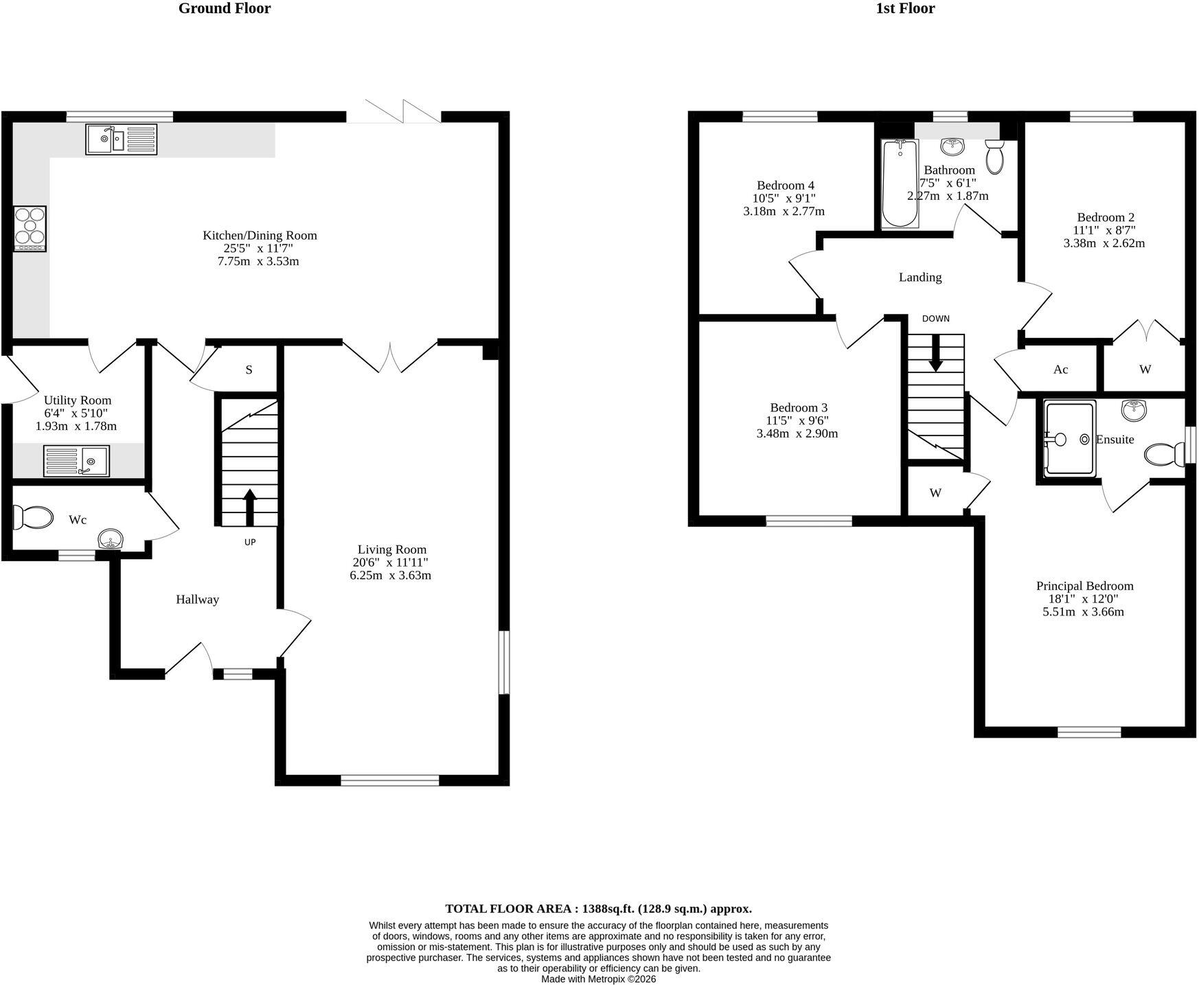 The Fields, Bacton floorplan
