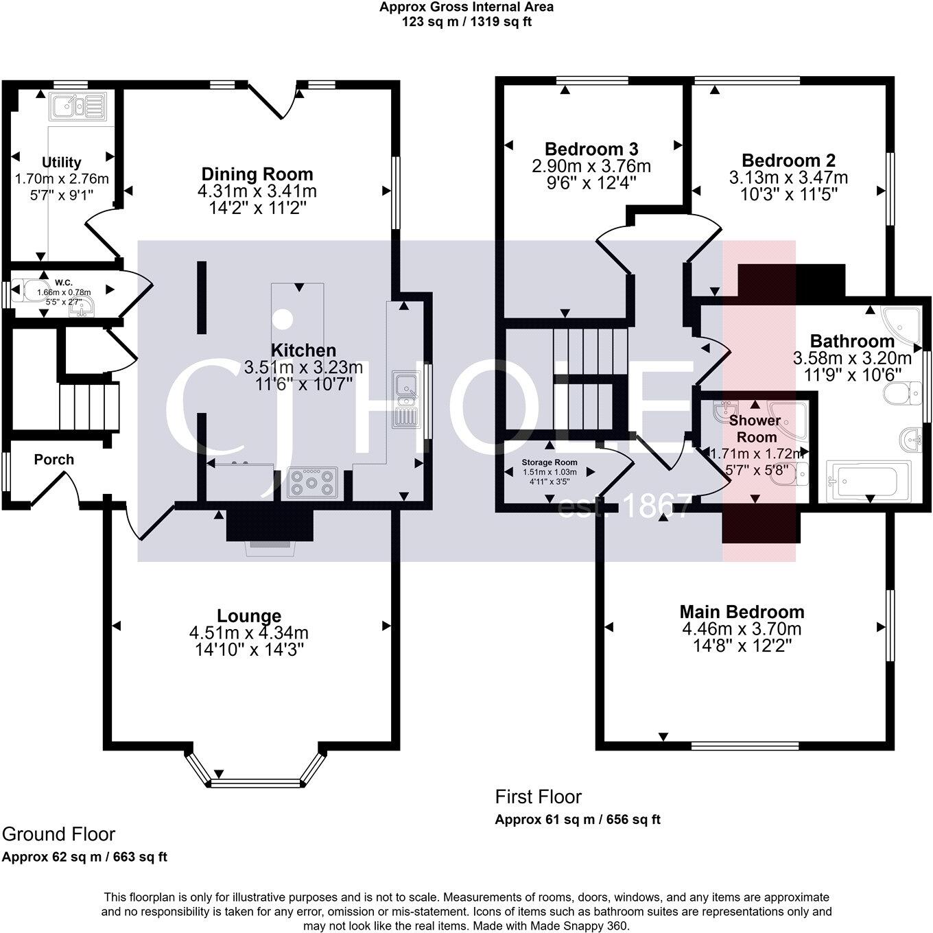 Green Street, Brockworth, Gloucester, GL3 floorplan