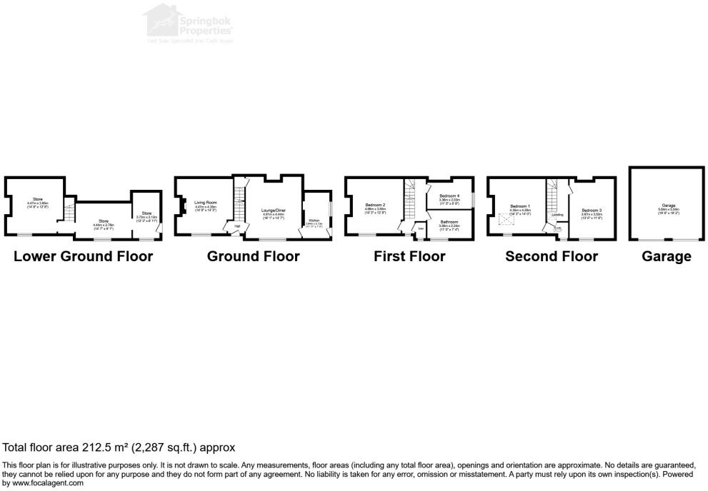 Finsbury Drive, Bradford, West Yorkshire floorplan