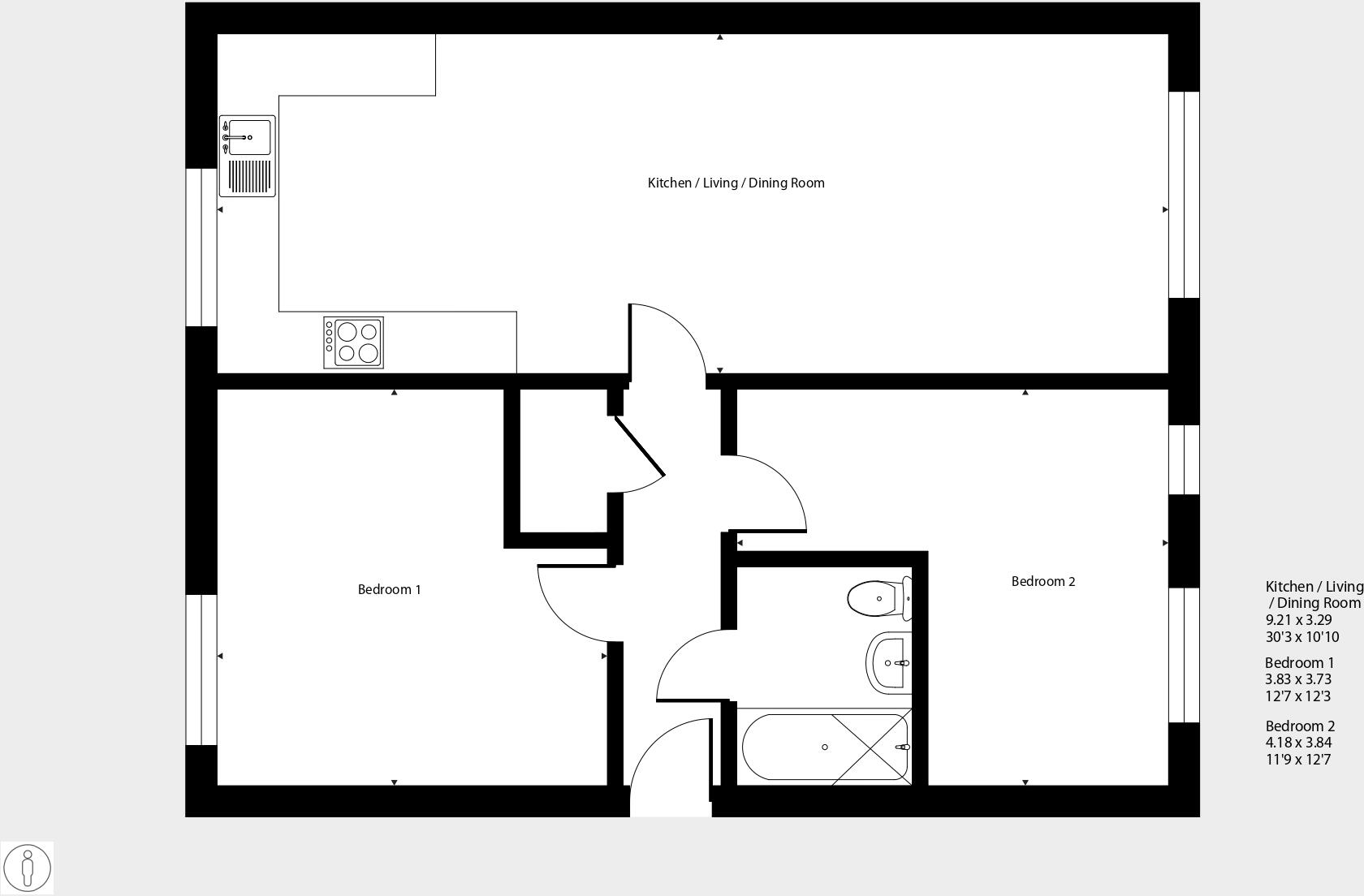 4 Fiske House, Hangar Drive, Chichester floorplan