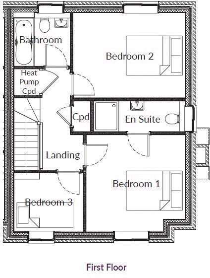 The Mulberries, Dudleston Heath, Ellesmere floorplan