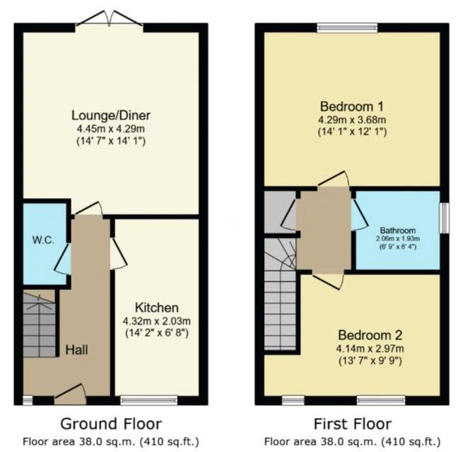 Crab Tree Close, Barlestone floorplan