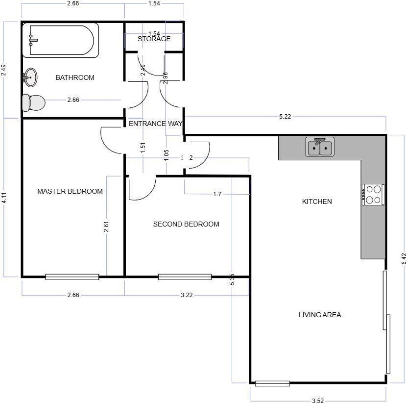 Palatine Road, Manchester floorplan