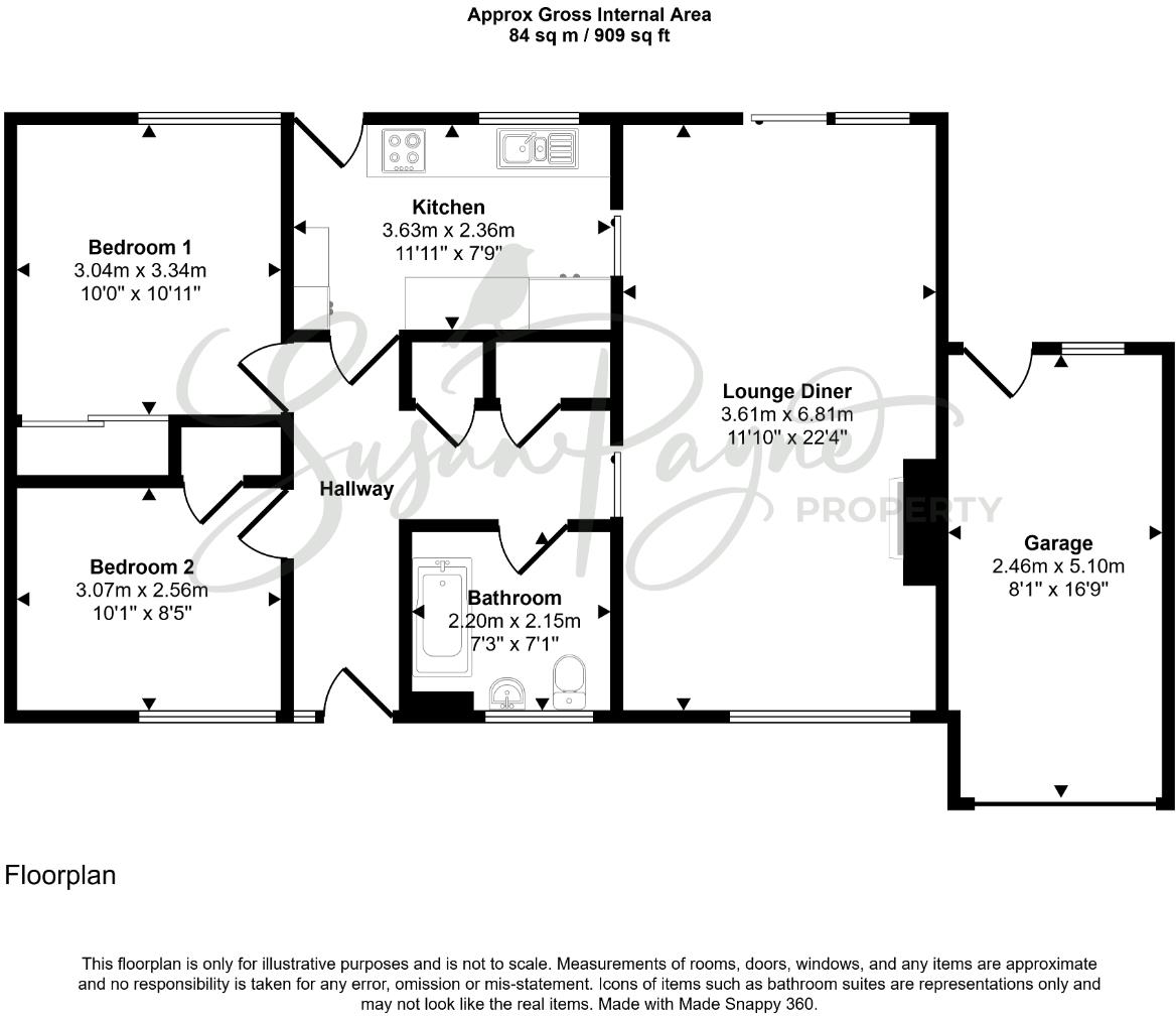 Sylvan Avenue, East Cowes floorplan