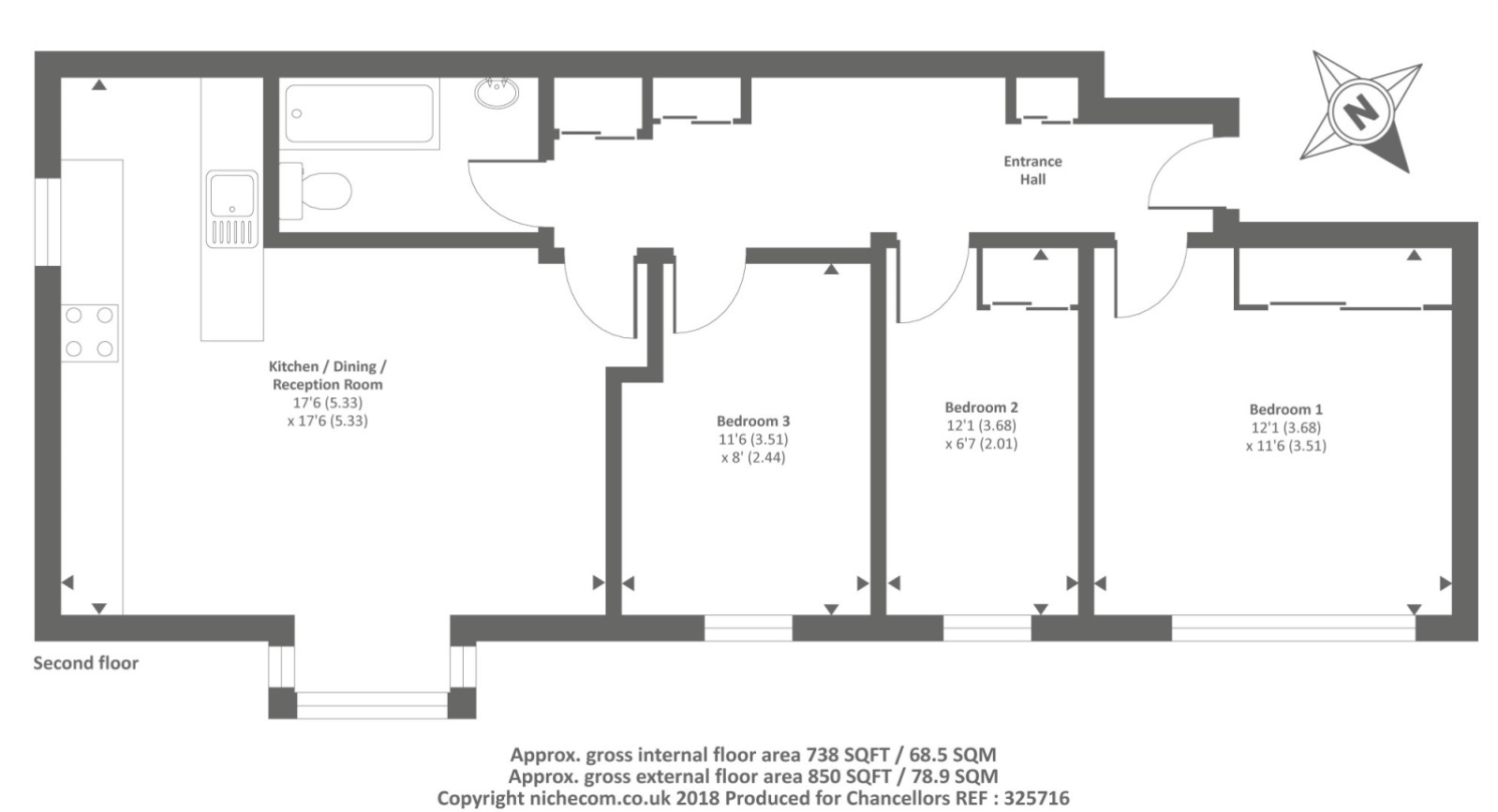 Southfield Park, Oxford floorplan