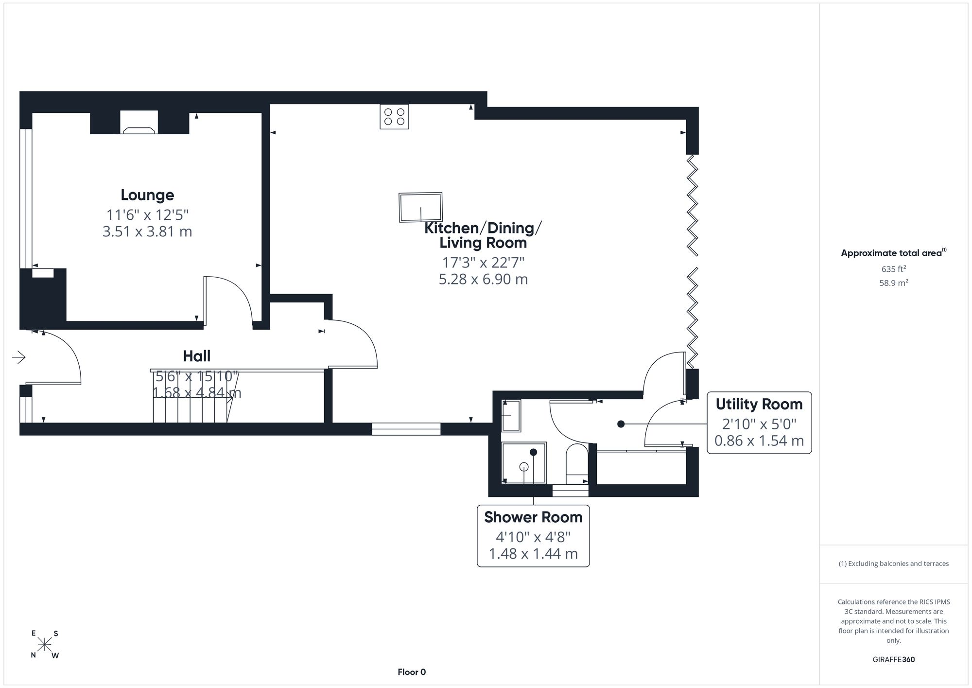 Lincoln Drive, Newton, CH2 floorplan