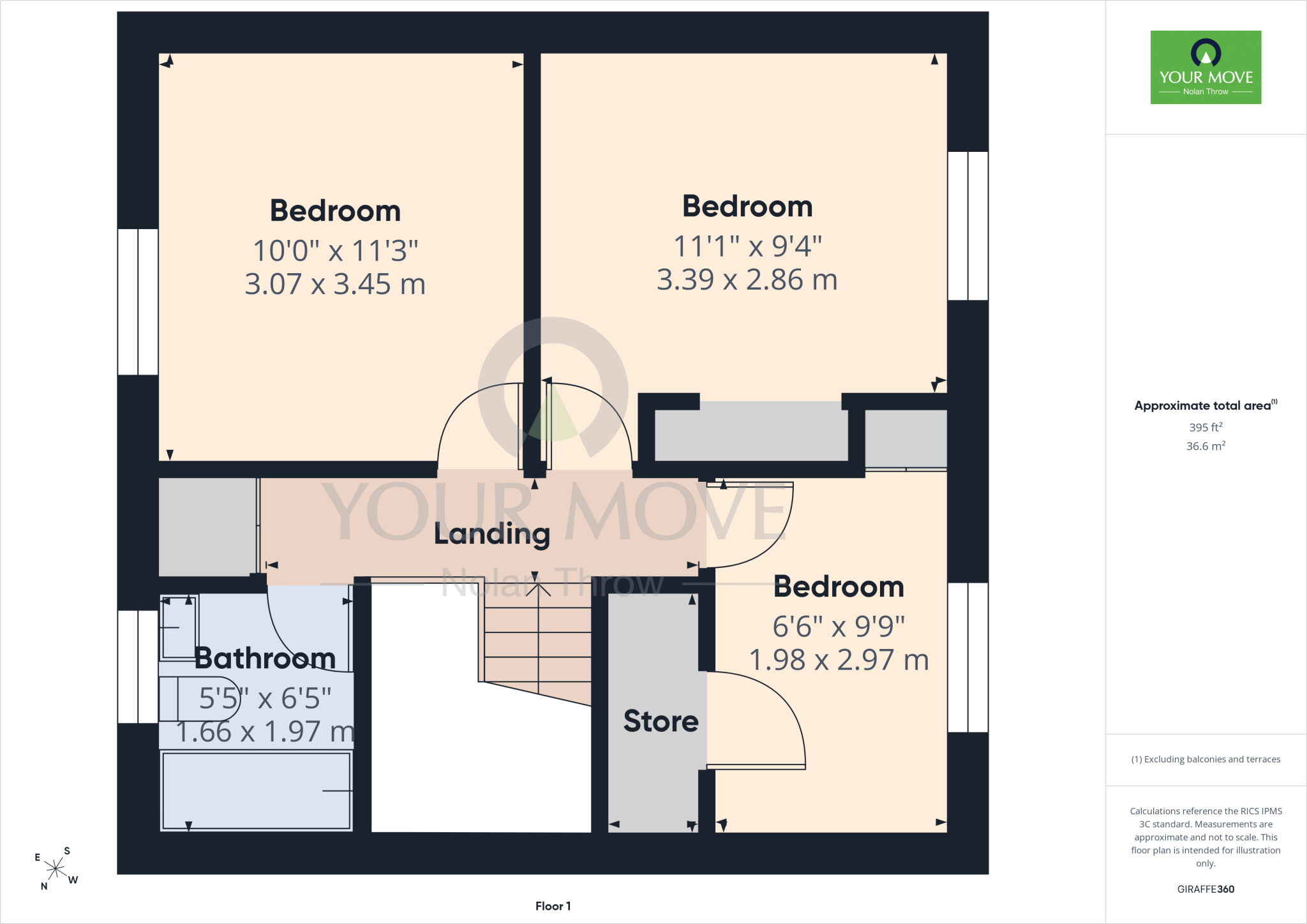 Far Meadow Court, Thorplands, Northampton, NN3 floorplan
