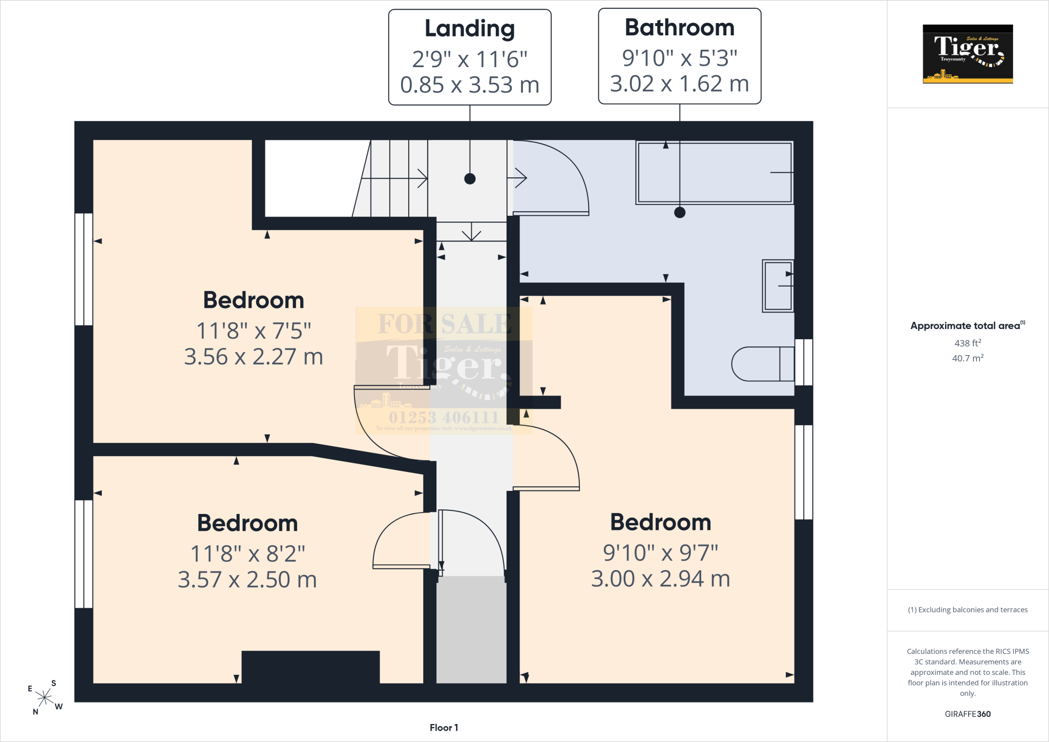 Victory Road, Blackpool floorplan