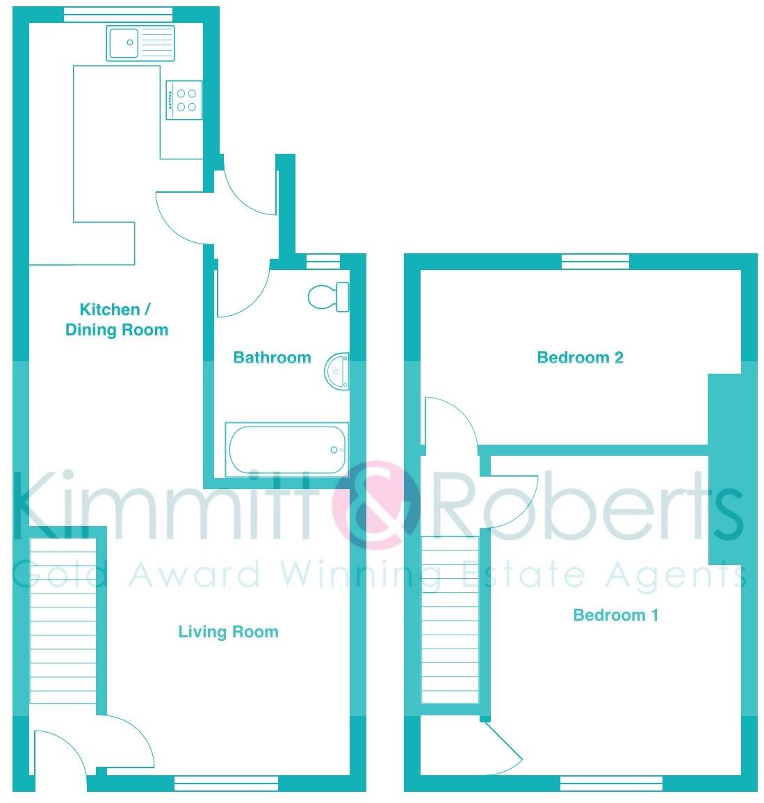 Dunelm Road, Thornley, Durham, DH6 3HY floorplan