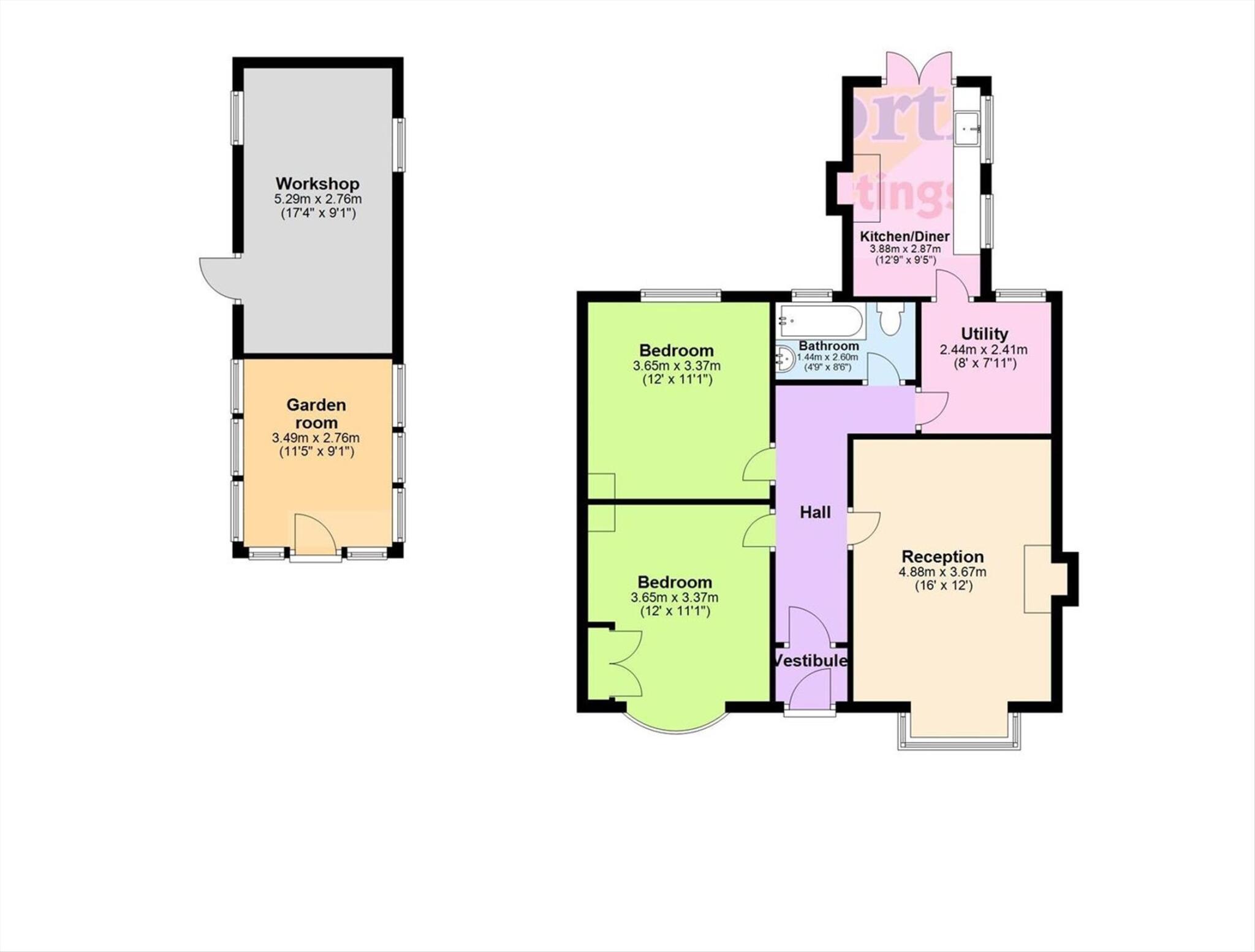 Garstang Road, Pilling, Preston floorplan