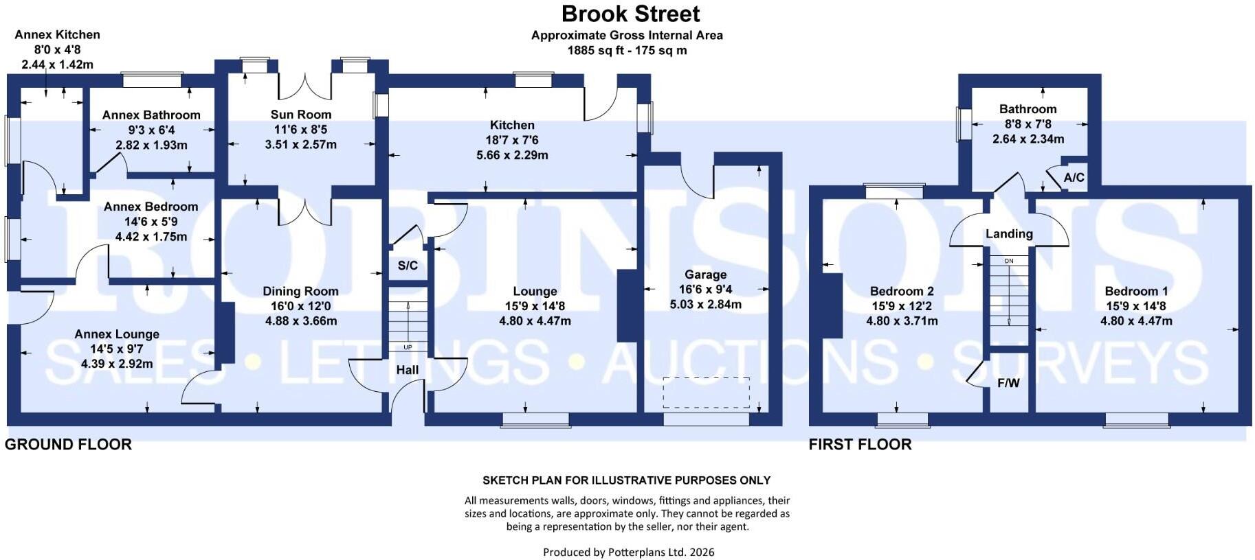Brook Street, Spennymoor floorplan